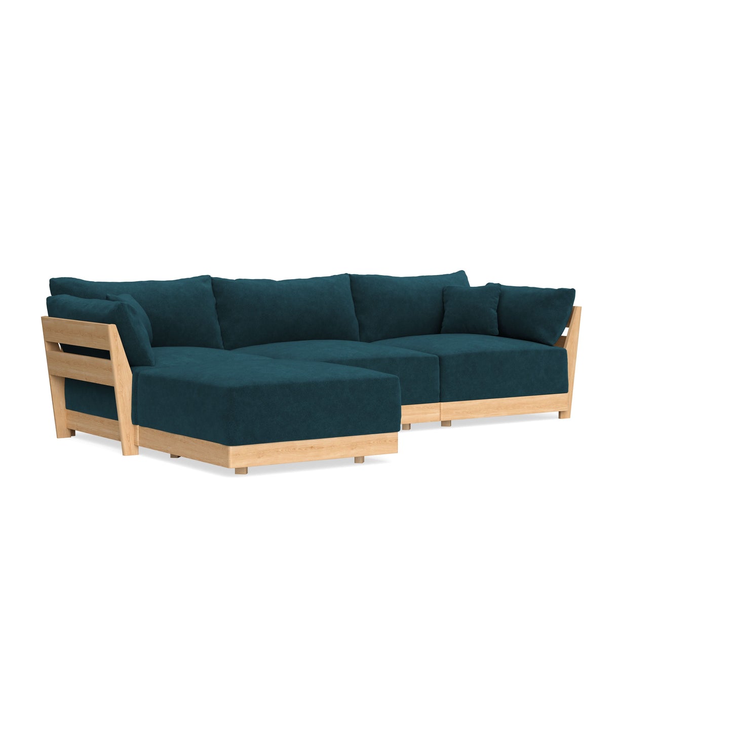 Slipcover Only - Modular Bondi 3-Seater Sectional in Indigo