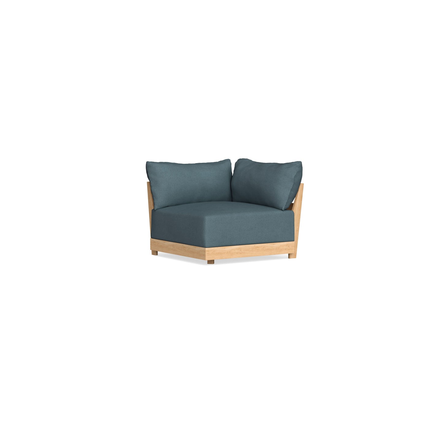 Slipcover Only - Modular Bondi Corner Chair in Slate Blue
