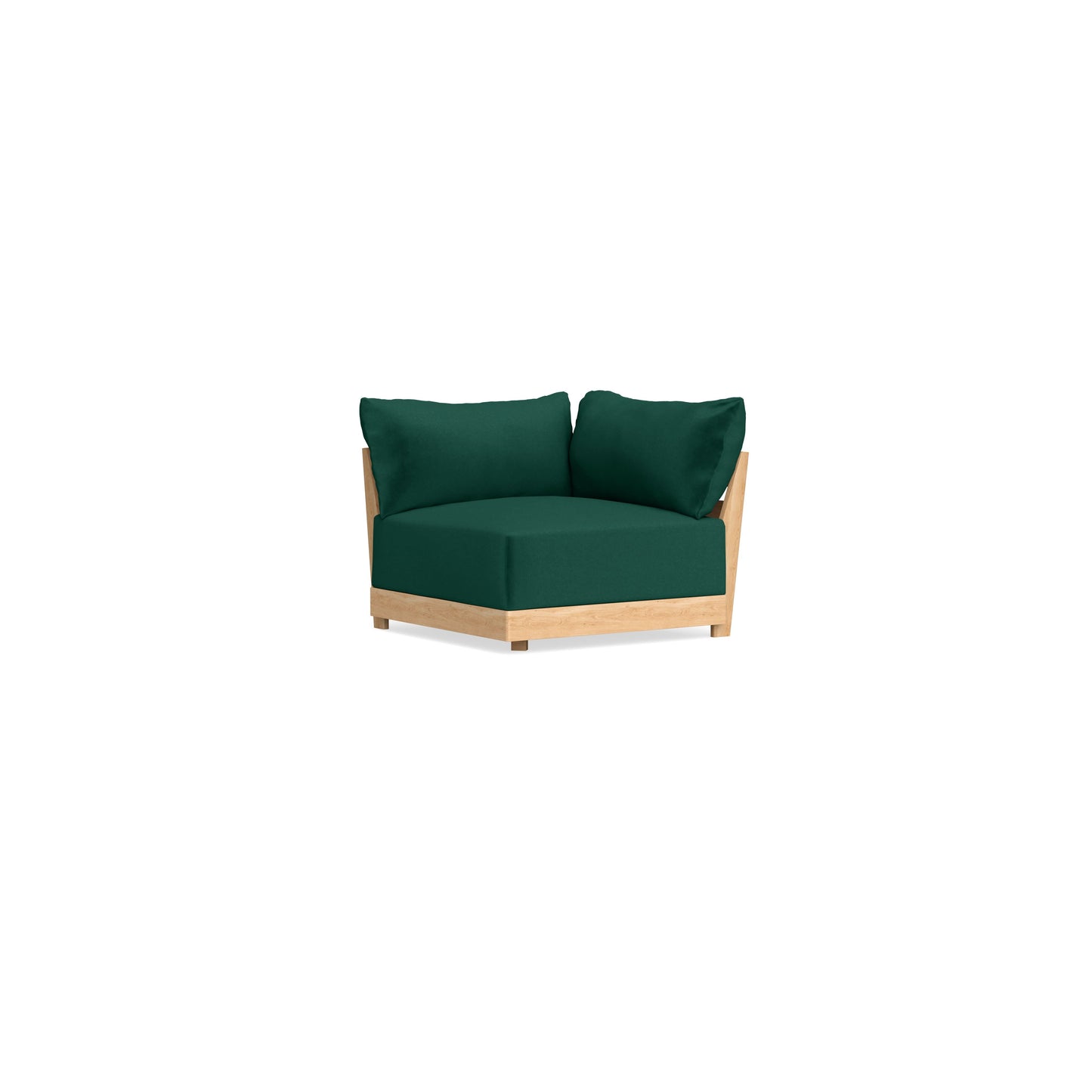Slipcover Only - Modular Bondi Corner Chair in Evergreen