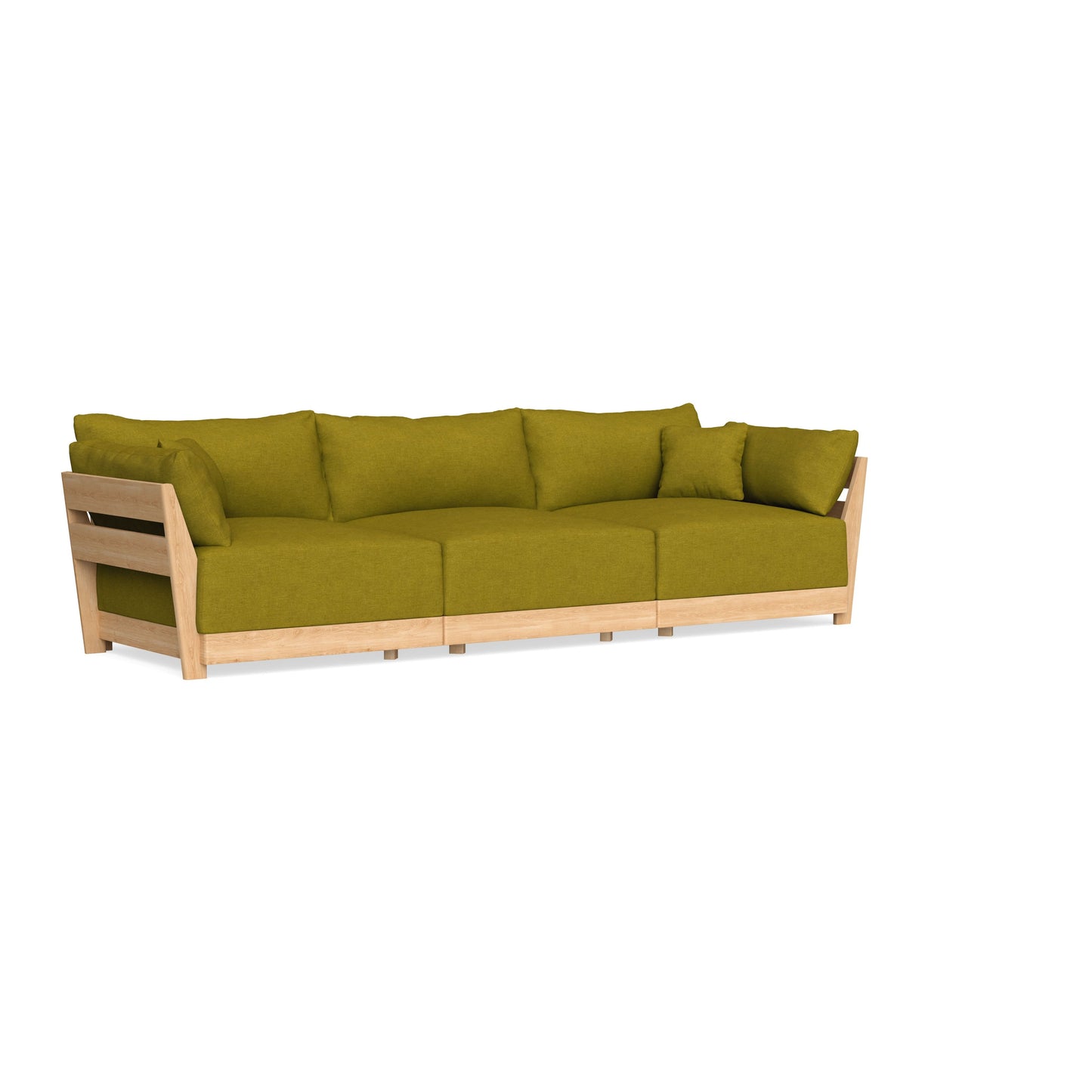 Slipcover Only - Modular Bondi 3-Seater Sofa in Olive Green