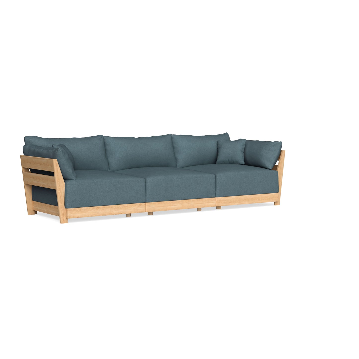 Slipcover Only - Modular Bondi 3-Seater Sofa in Slate Blue