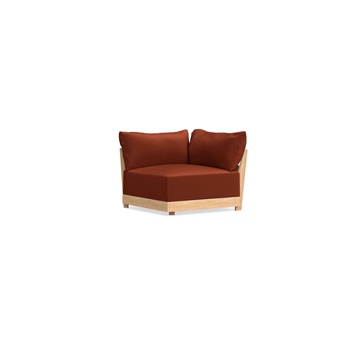 Slipcover Only - Modular Bondi Corner Chair in Rust