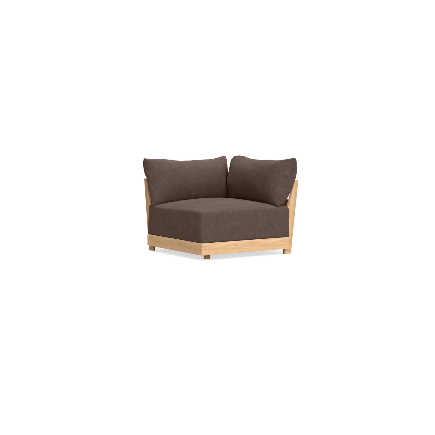 Slipcover Only - Modular Bondi Corner Chair in Chocolate