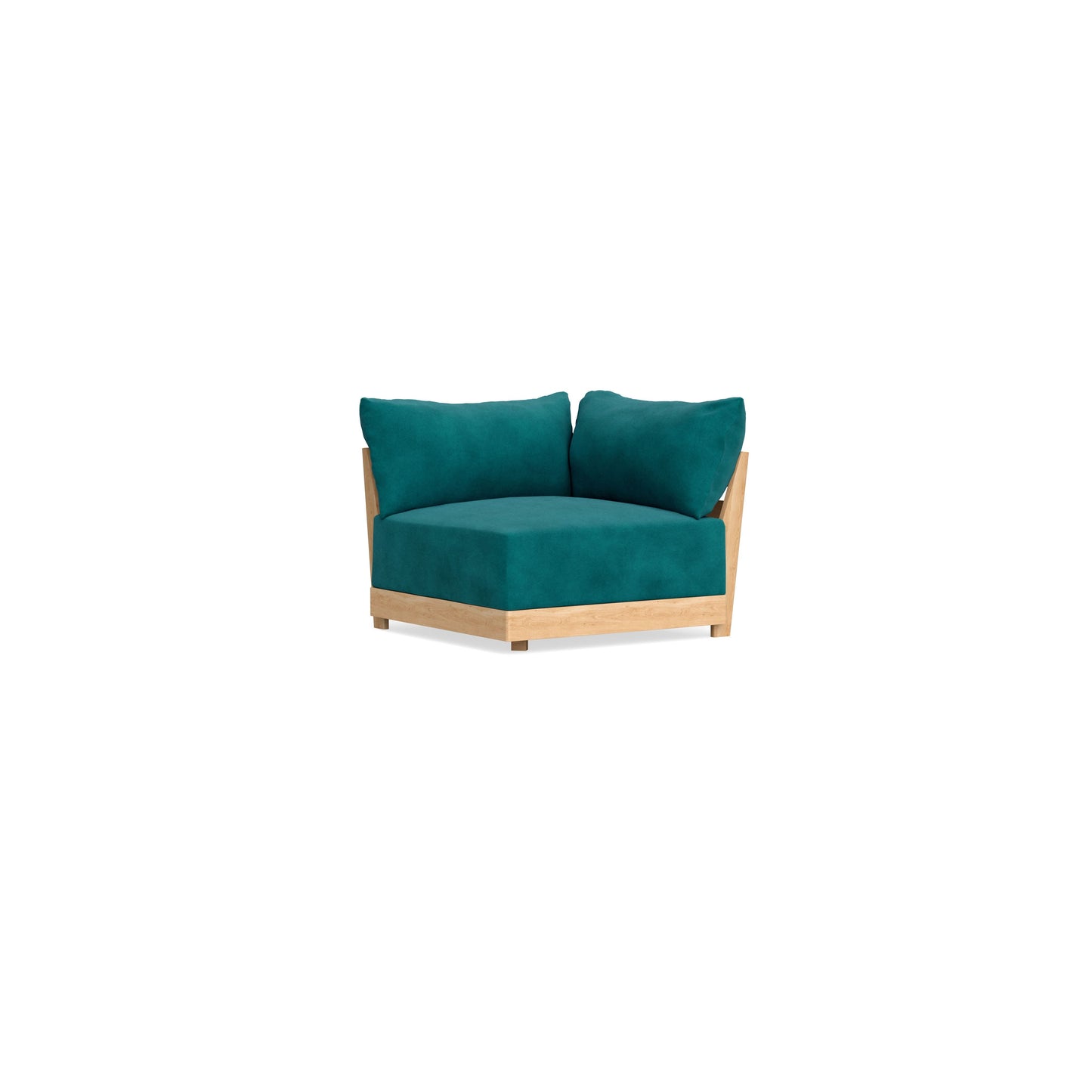 Slipcover Only - Modular Bondi Corner Chair in Peacock