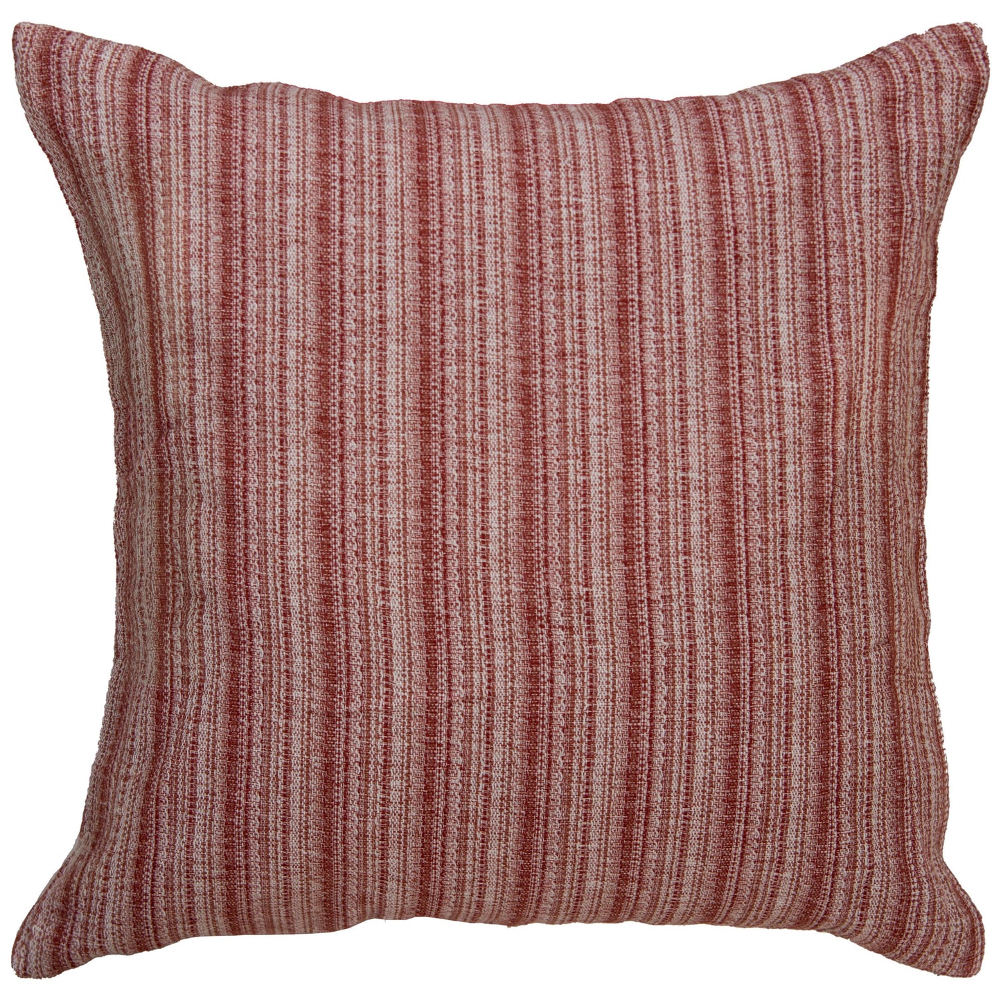 Woven 100% Cotton Stripe Decorative Throw Pillow