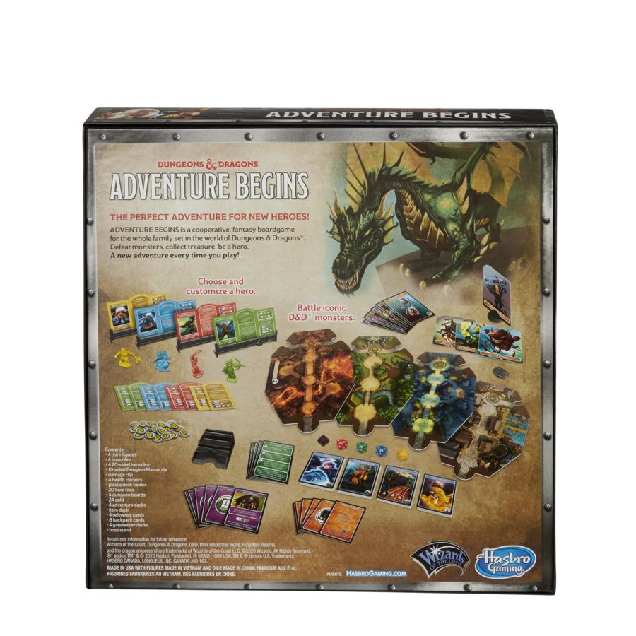 Dungeons & Dragons - Adventure Begins Board Game