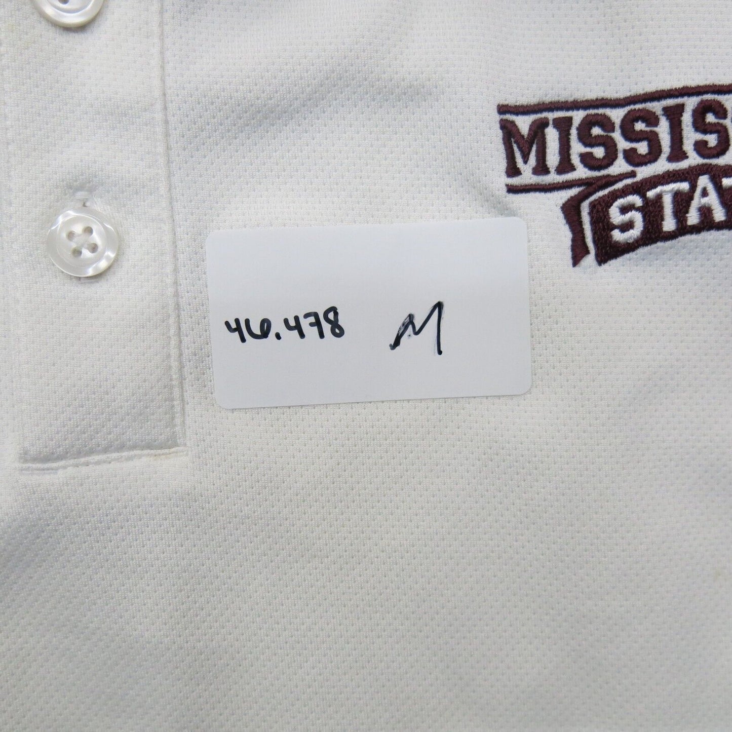 Adidas Mens Polo Shirt Climalite Short Sleeves High Low Front Button White SZ XL