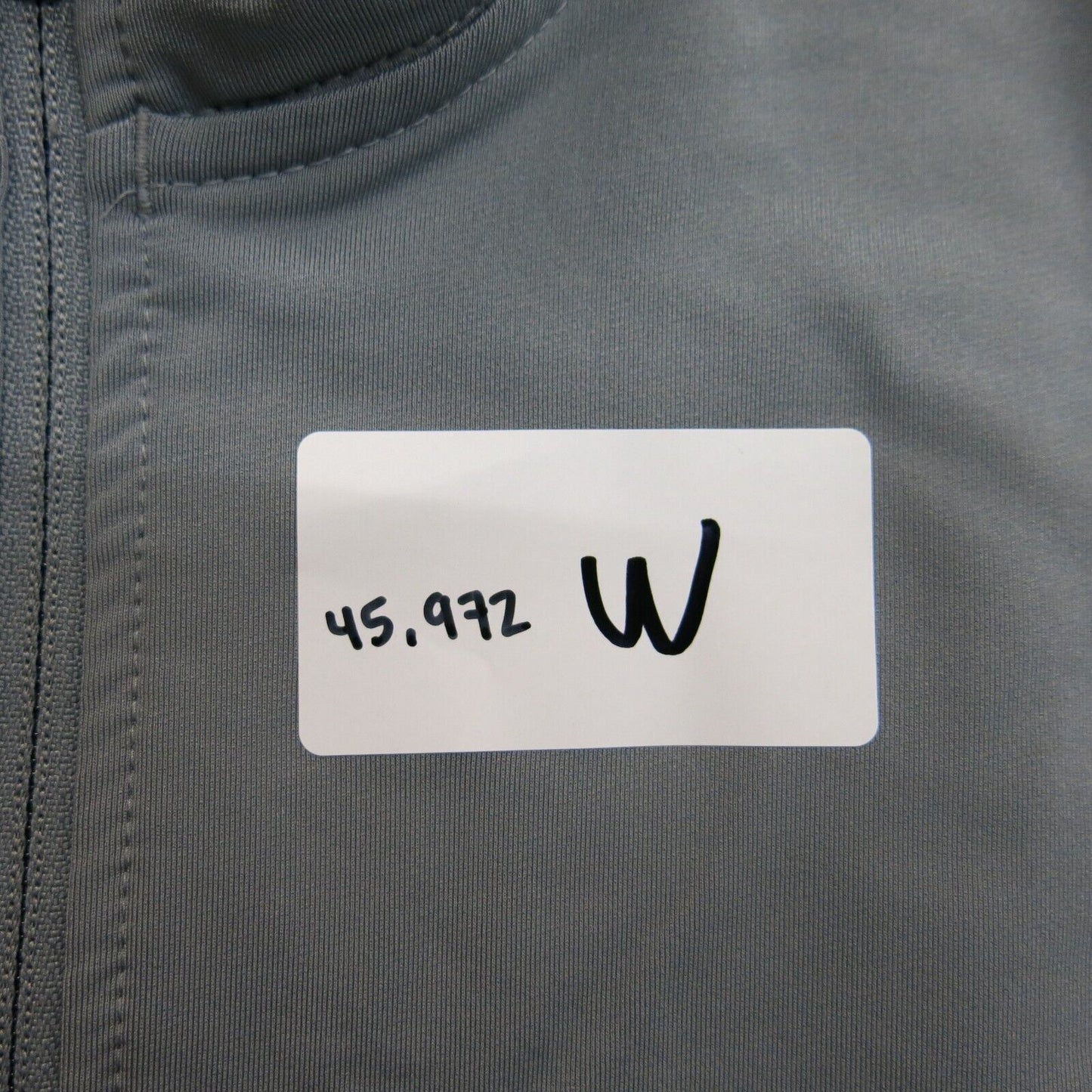 Nike Pro Dri Fit Womens Activewear Top 1/4 Zip Fitted Mock Neck Gray Size Small