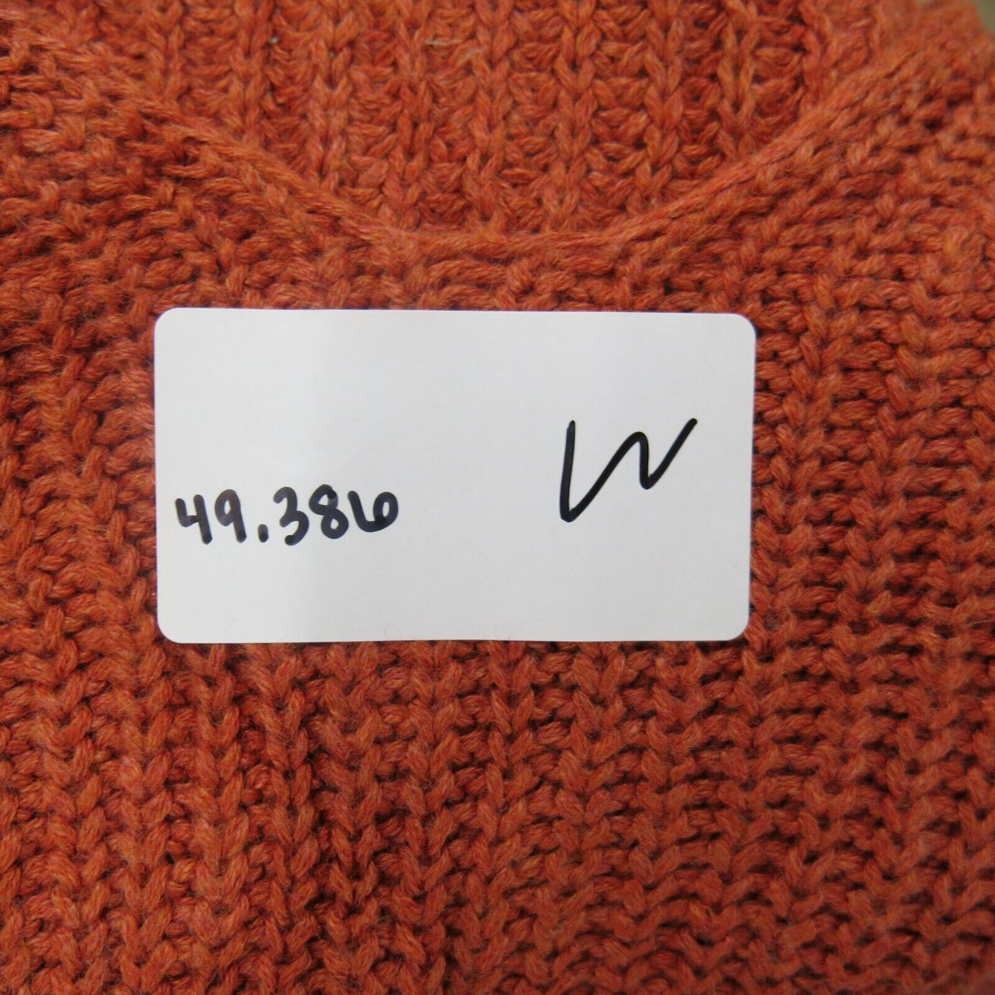 J. Crew Mercantile Womens Pullover Sweater V Neck Long Sleeves Orange Size XS