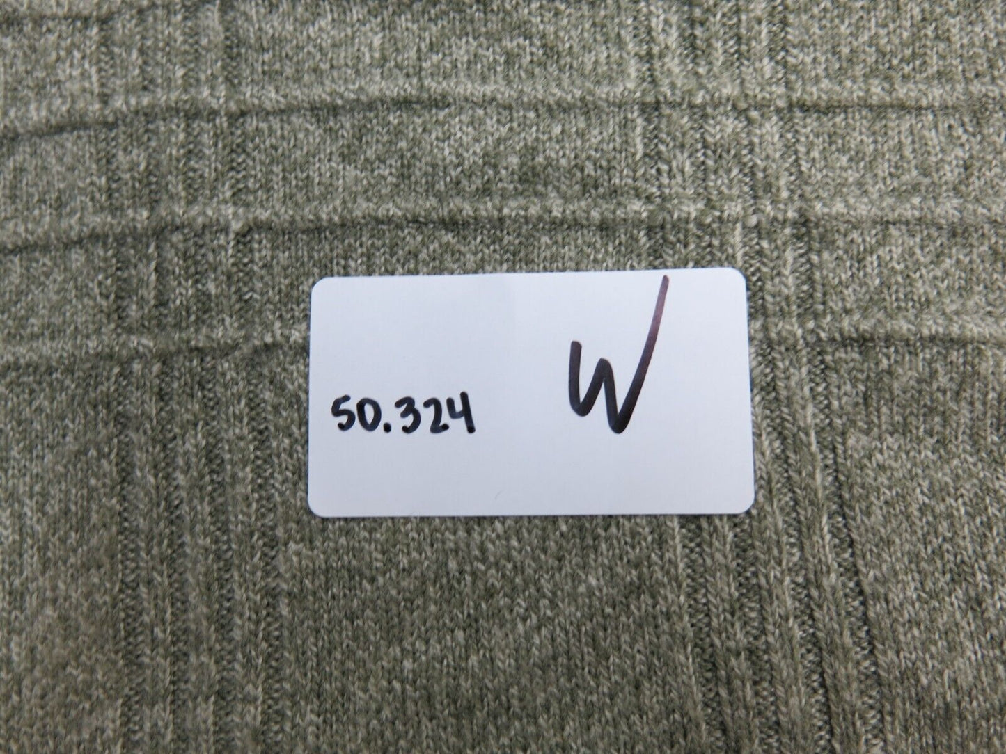 Dockers Womens Polo Sweater Knitted Long Sleeve Acrylic Light Green Size Large