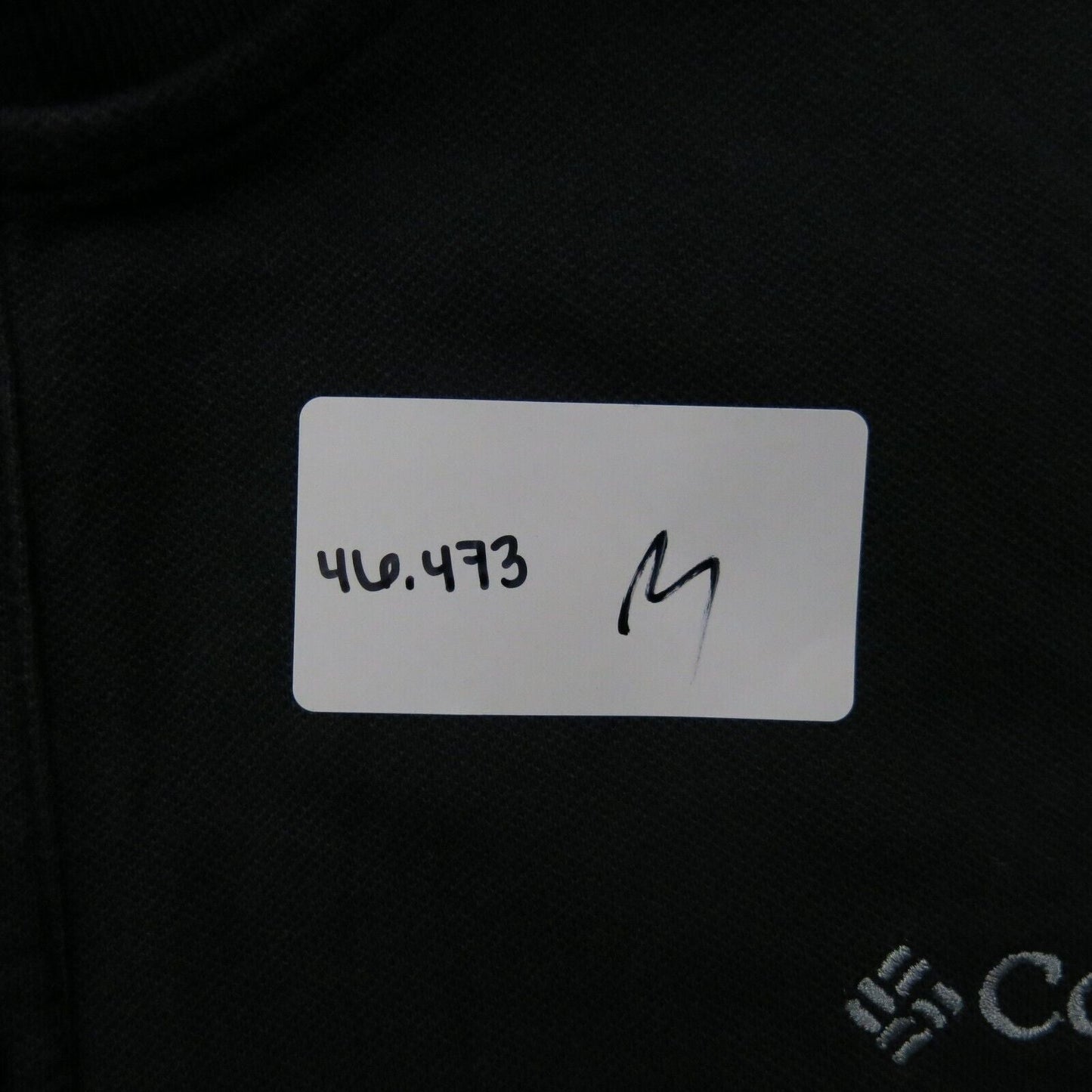 Columbia Sportswear Mens Polo Shirt Short Sleeves Active Fit Black Size X Large