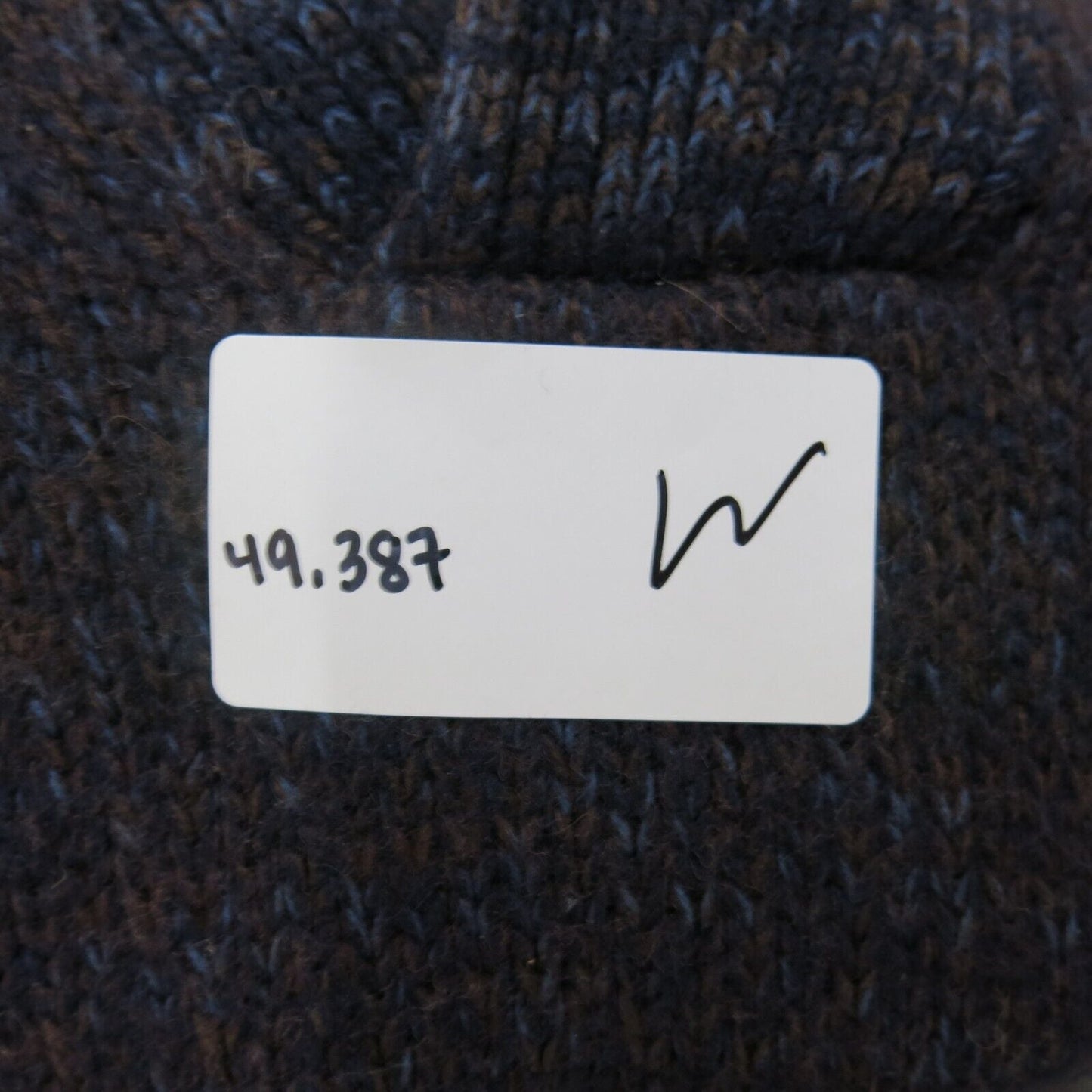 Zara Womens Pullover Sweater High Neck Long Sleeves Black Blue Size ?