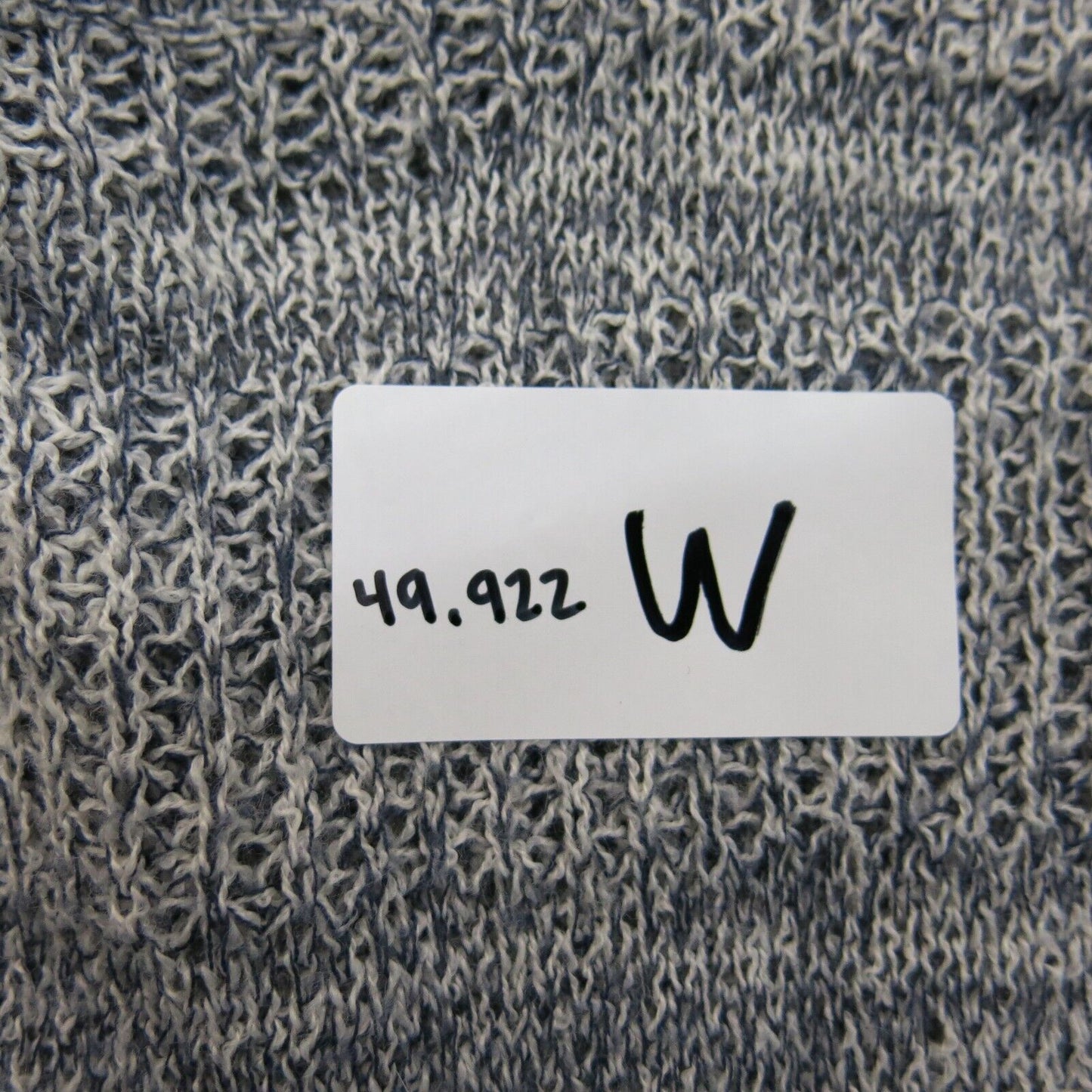 Loft Women Knitted Sweater Long Sleeve Round Neck Hi Low Heather Gray Size Small