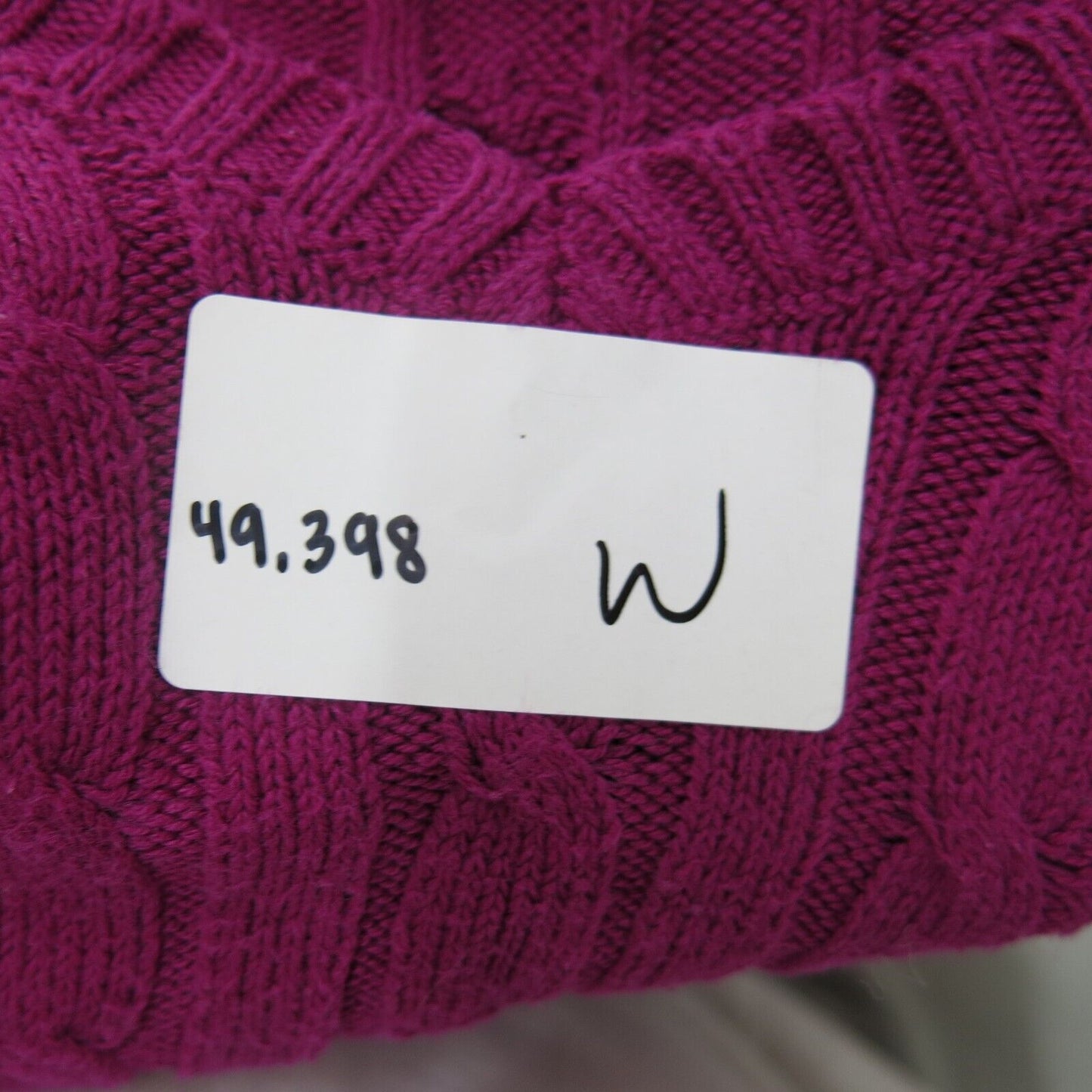 ST Johns Bay Womens Pullover Sweater Round Neck Long Sleeves Pink Size Large