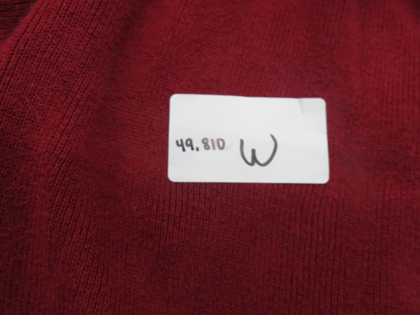 Mossimo Womens Cardigan Sweater Knitted Open Front Long Sleeve Red Size Small