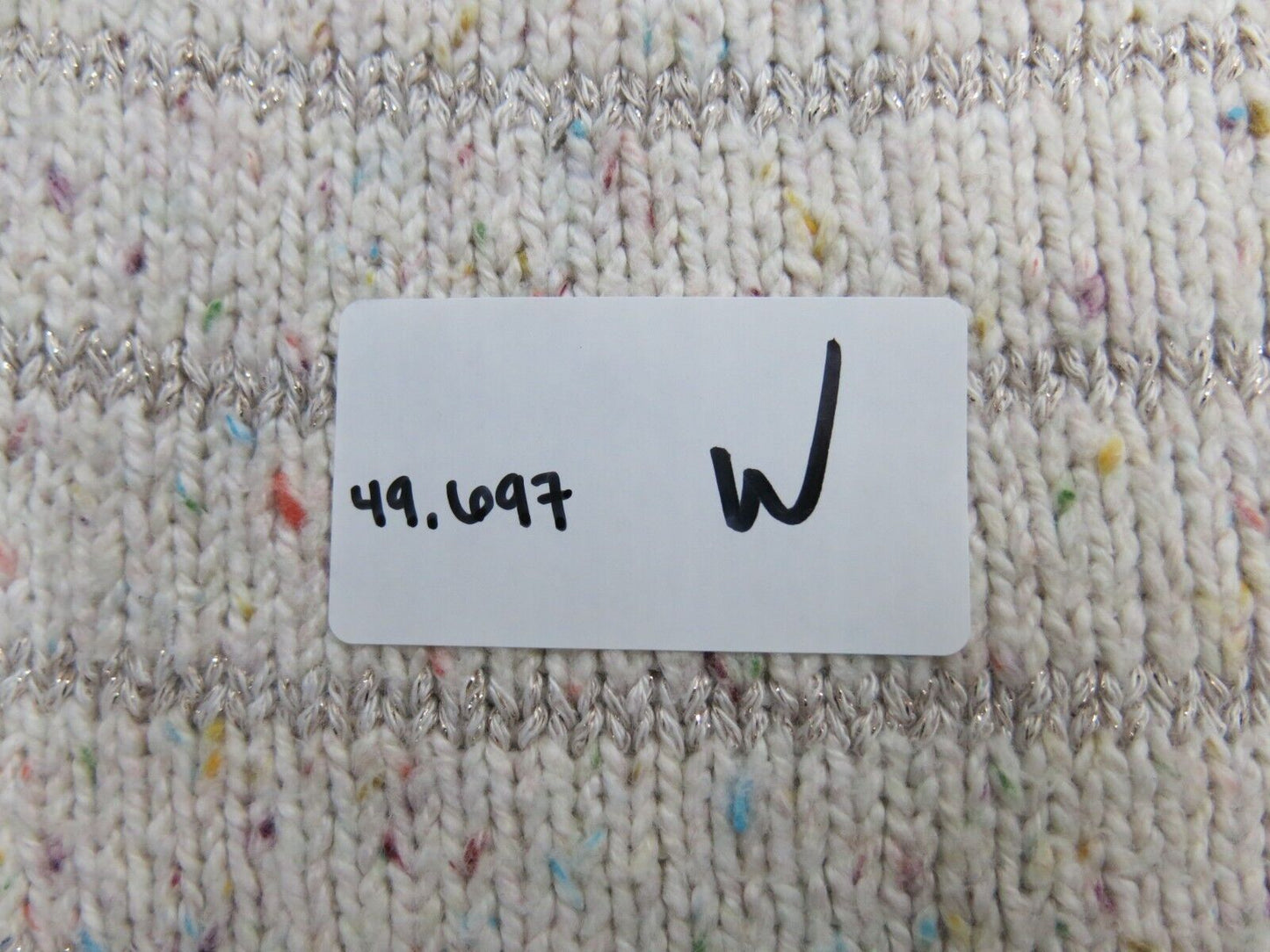 Ann Taylor Loft Womens Sweater Knitted Round Neck Long Sleeve Beige SZ X Small