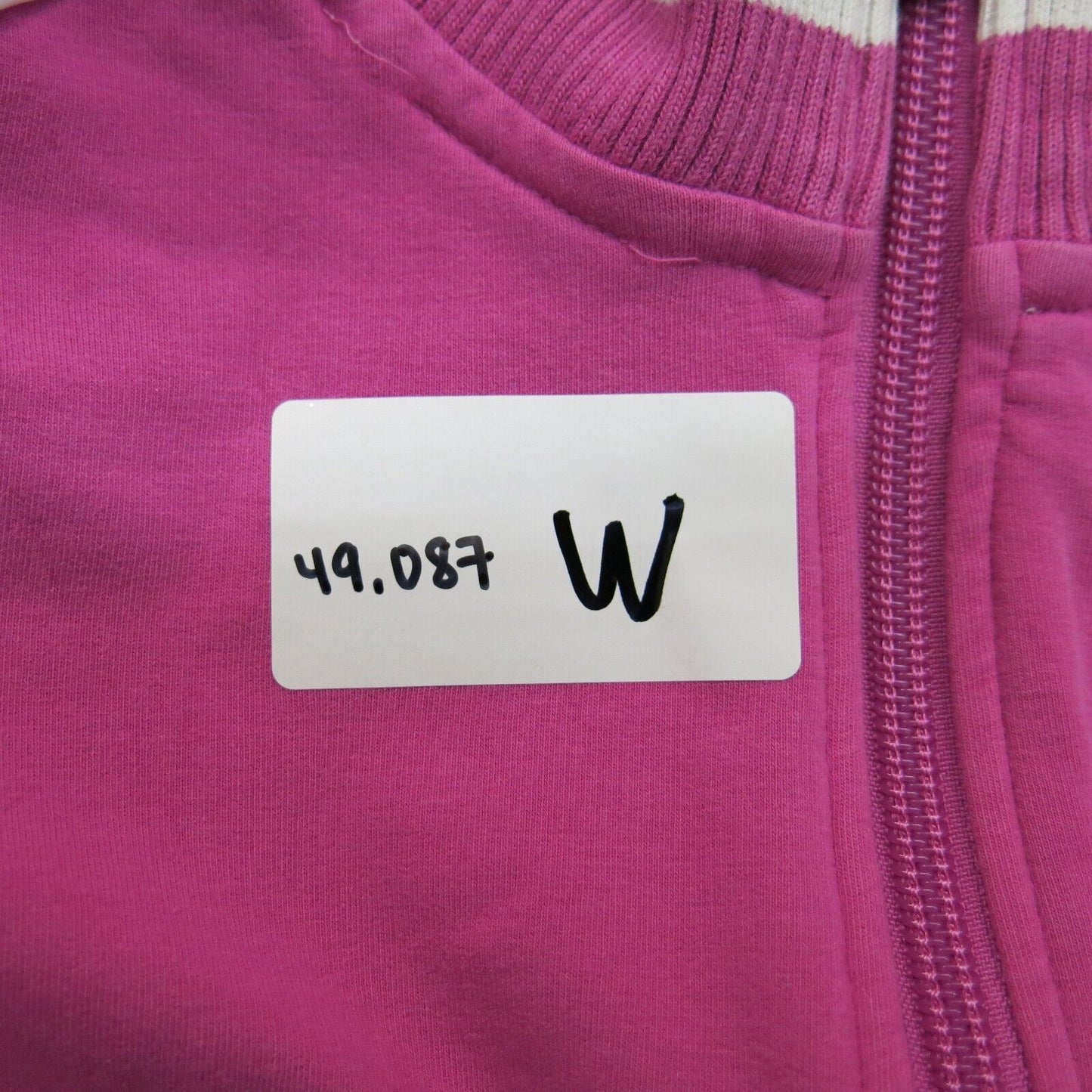 Nike Womens Tracksuit Jacket Full Zip Up Mock Neck Pockets Logo Pink Size Small
