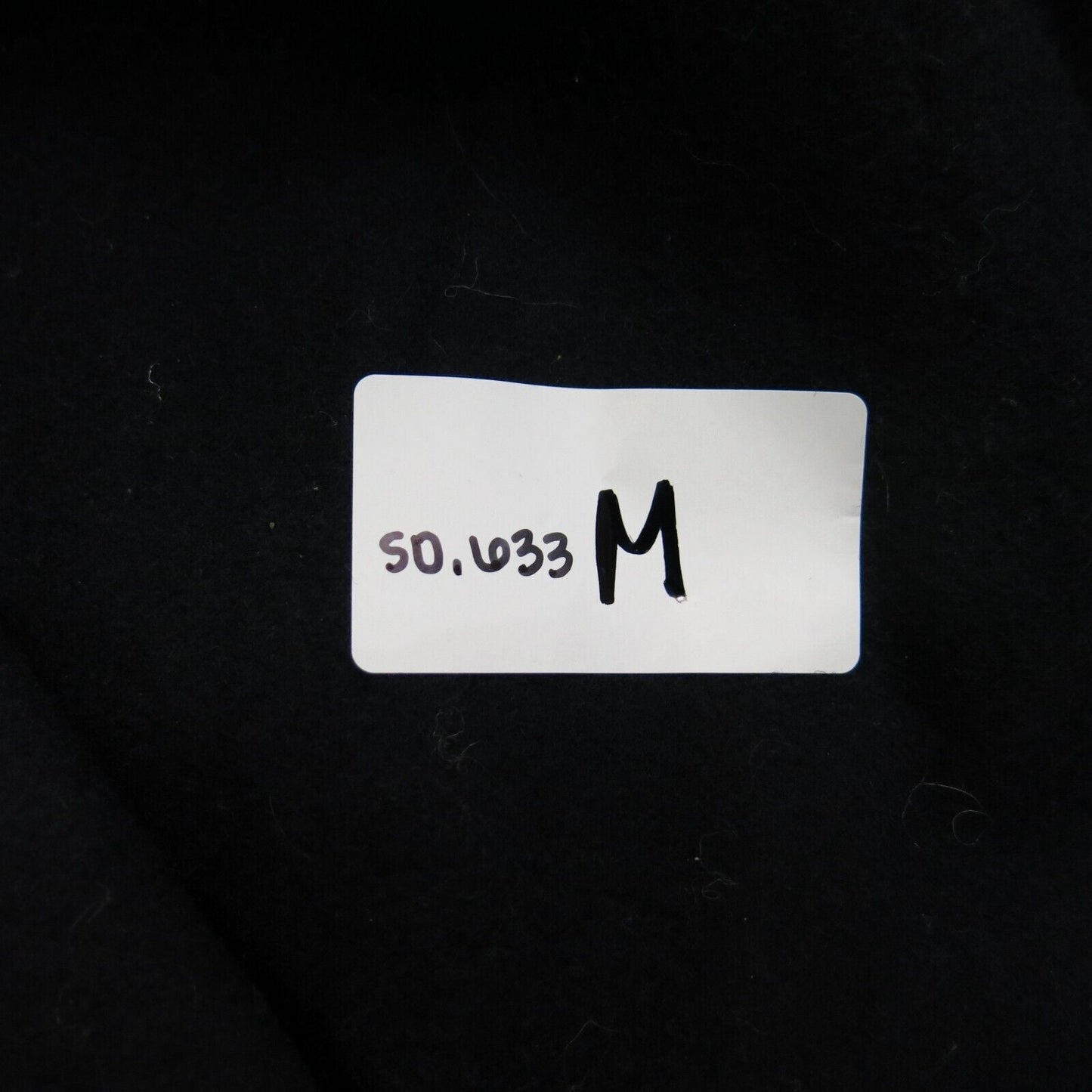 London Fog Mens Peacoat Double Breasted Pockets Solid Black Size Large