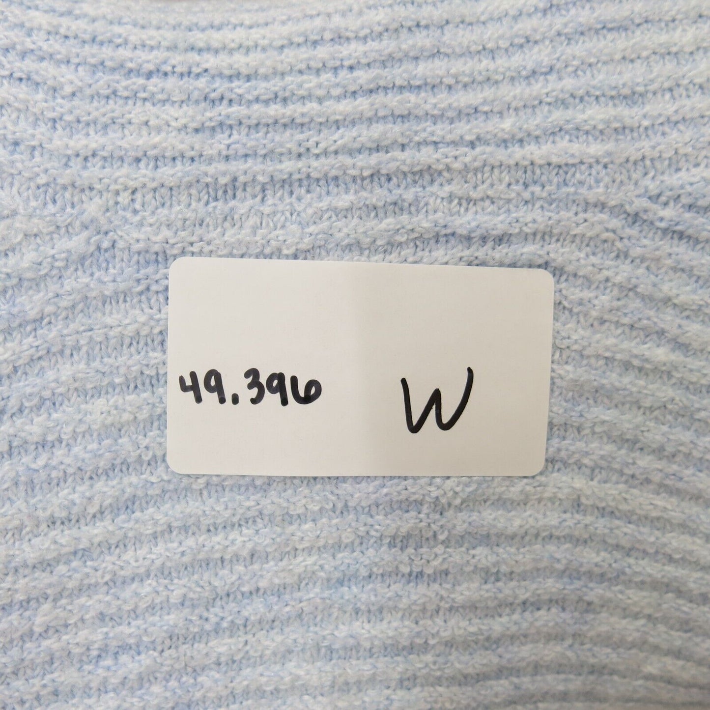 Loft Womens Pullover Sweater High Neck Long Sleeves Solid Sky Blue Size Large