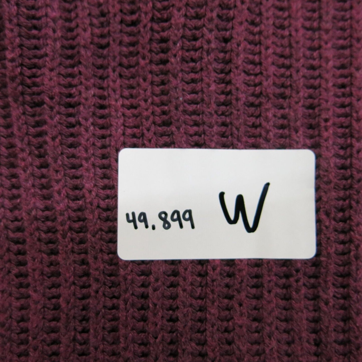 Aeropostale Womens Knitted Sweater Long Sleeve Round Neck Maroon Size Large