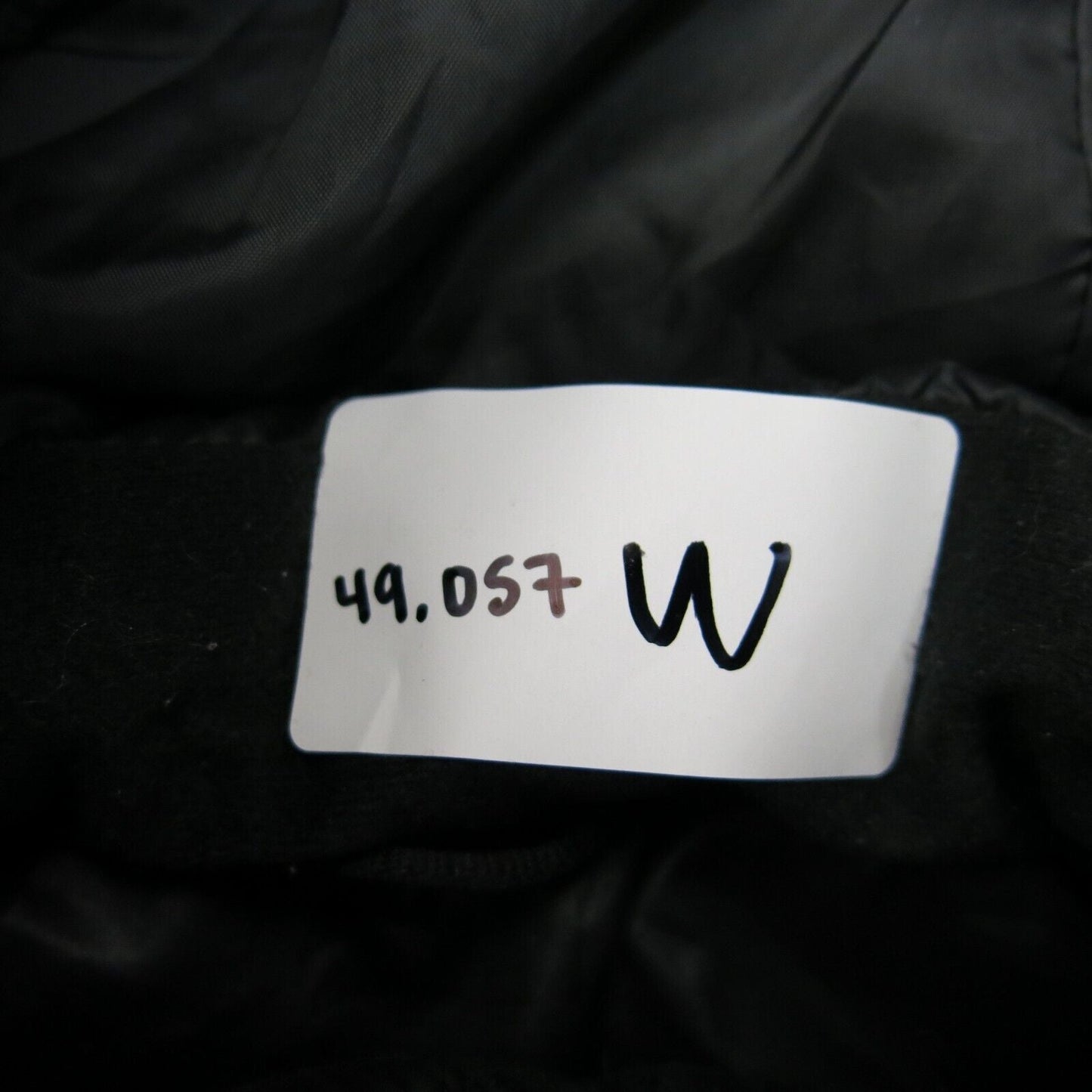 H&M Womens Puffer Vest Jacket Hooded Full Zip Up Sleeveless Pocket Black Size 36