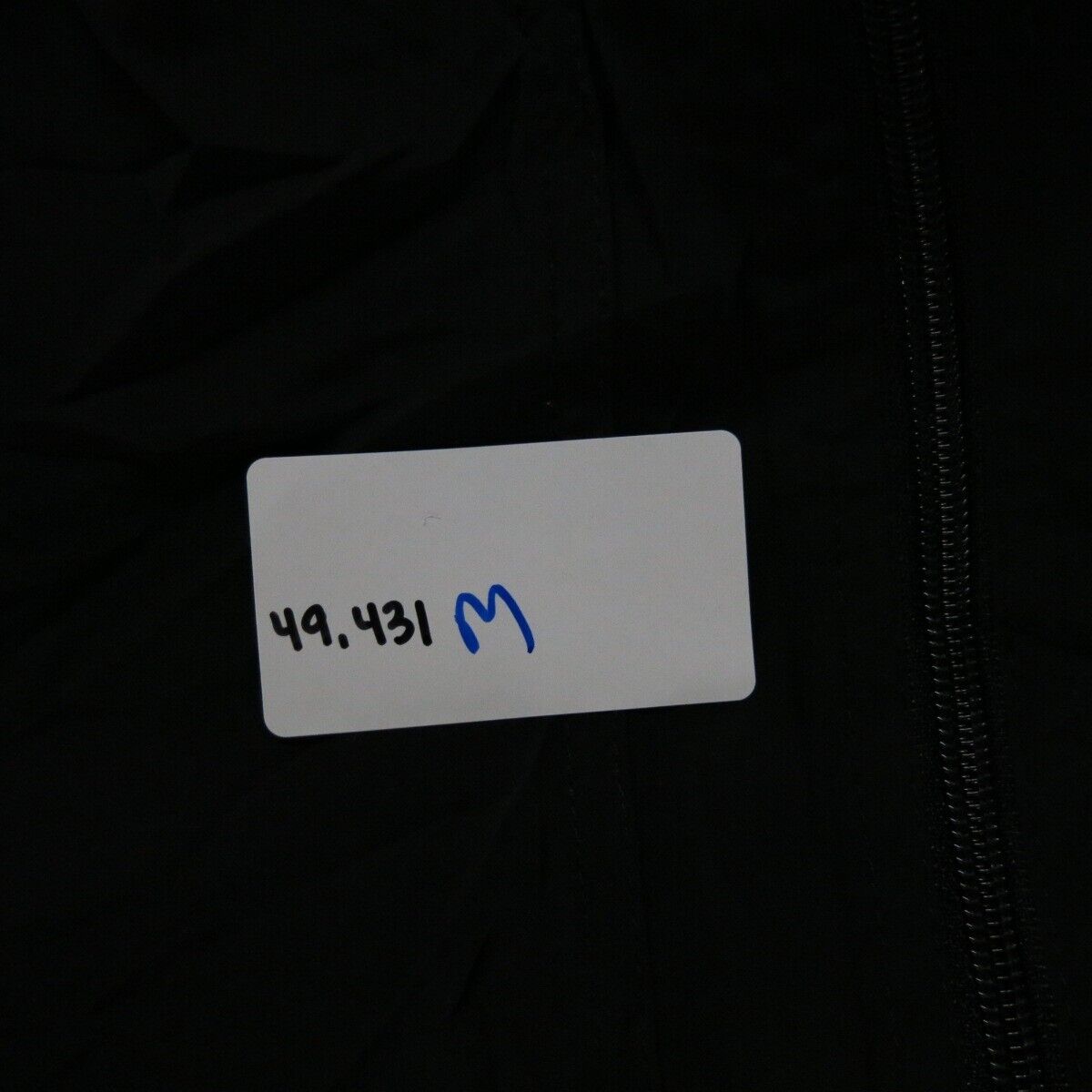 Vintage 90s Starter Mens Windbreaker Jacket Full Zip Long Sleeve Black SZ Medium