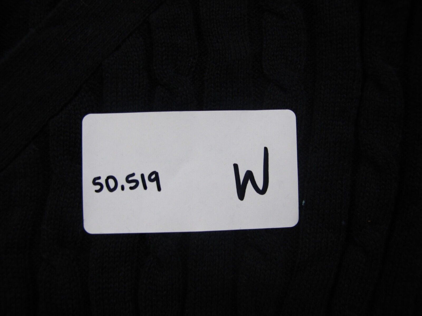 Talbots Womens Pullover Knitted Sweater Long Sleeves V Neck Black Size Small
