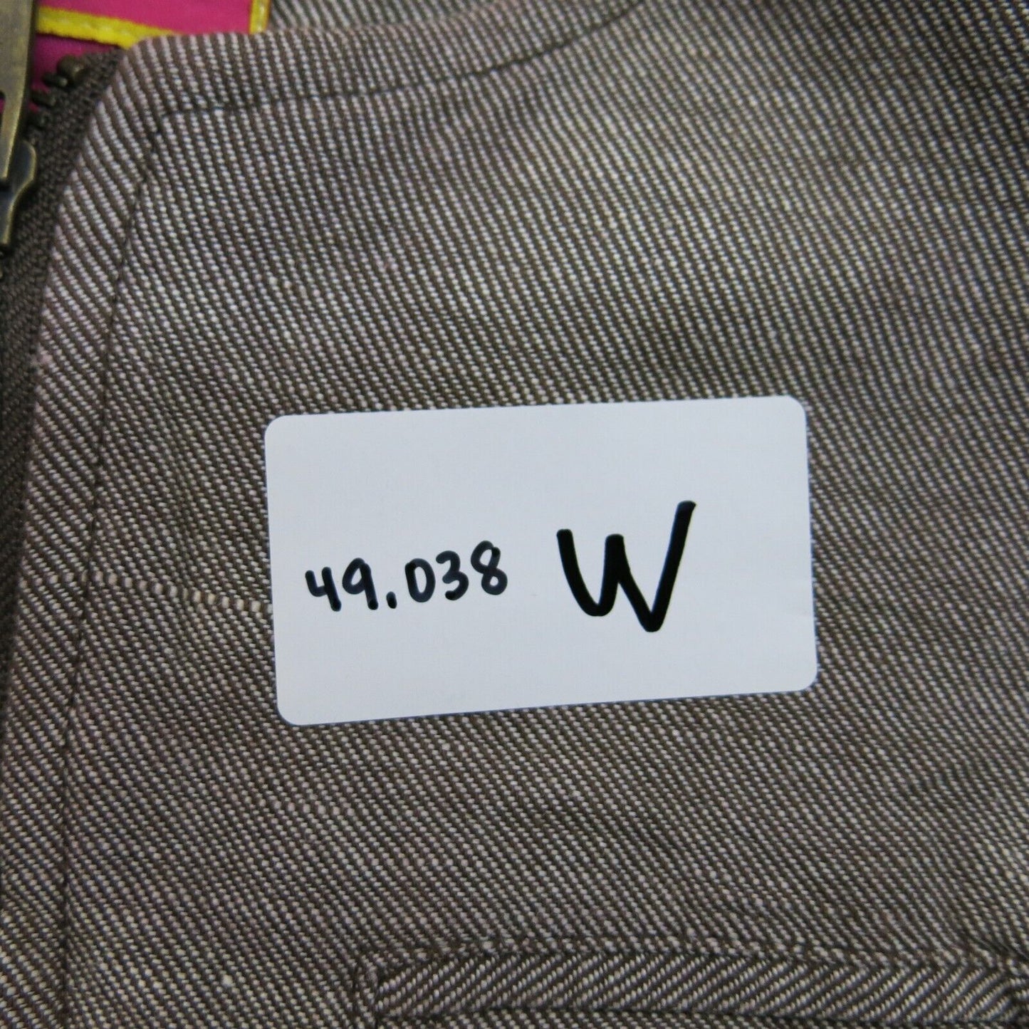 Isaac Mizrahi Women Scrub Jacket Full Zip Up Long Sleeve Pockets Gray Size Large