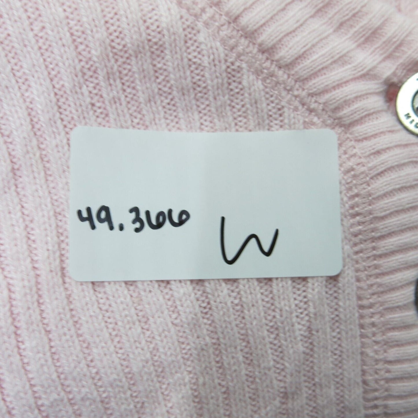 Tommy Hilfiger Womens Pullover Hooded Sweater Drawstring Pockets Light Pink SZ L