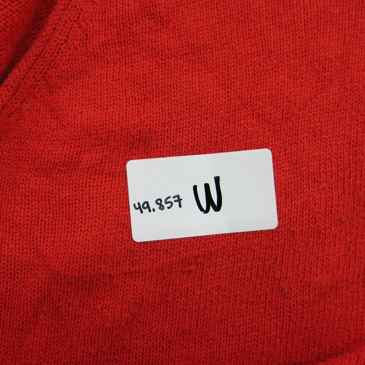 Old Navy Womens Pullover Sweater Knitted V Neck Long Sleeves Red Size Medium