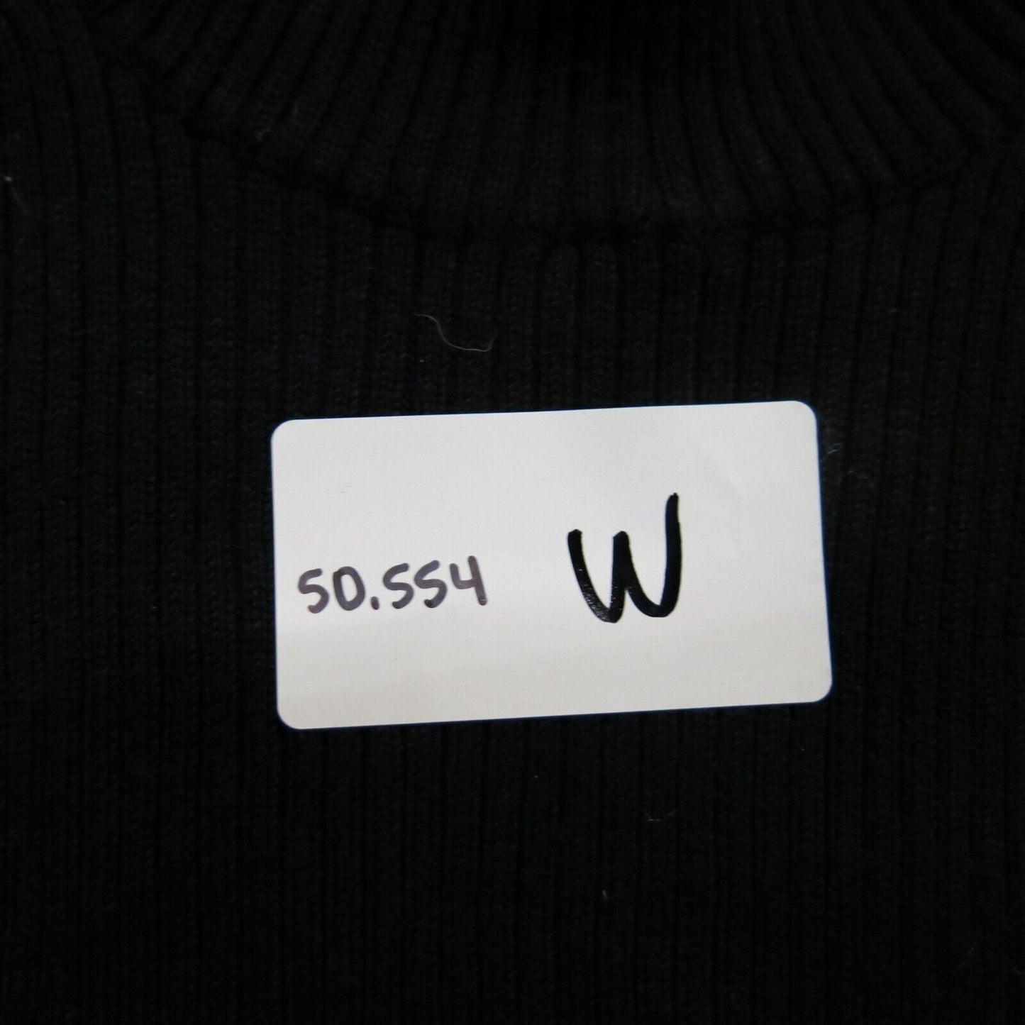 Abercrombie & Fitch Womens Pullover Knitted Sweater High Neck Black Size Small