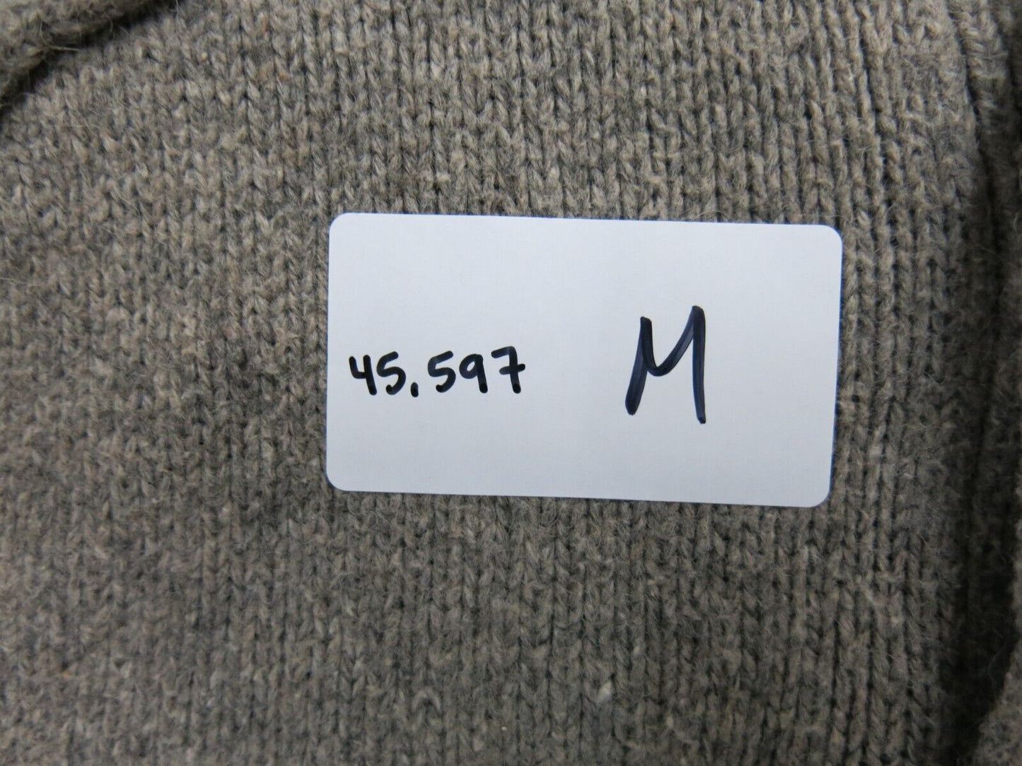 GAP Men Cardigan Button Up Sweater Pullover Long Sleeves Gray Size Small