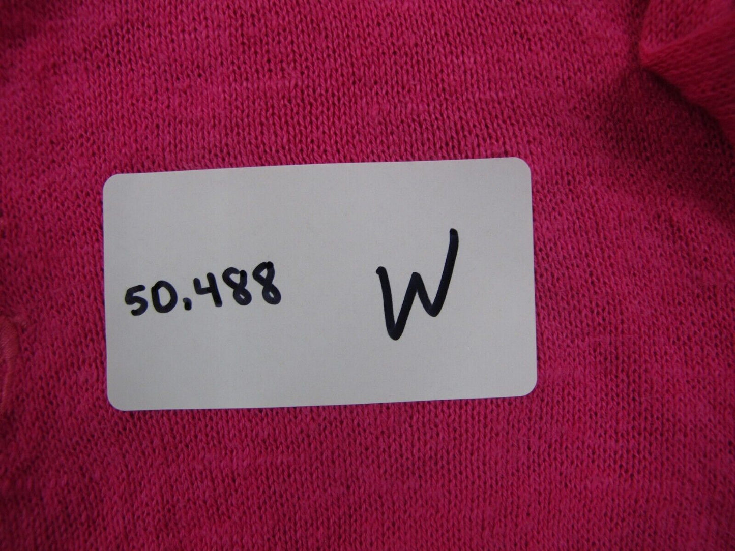 Lauren Ralph Lauren Womens Knitted Cardigan Sweater Long Sleeve Pink Size Medium