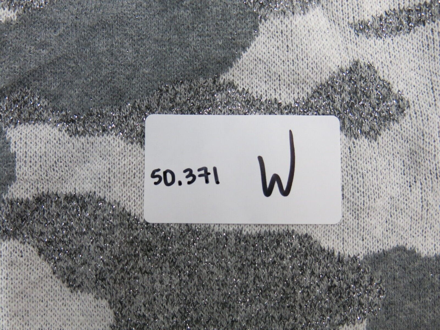Express Womens Pullover Sweater Sleeves Round Neck Camouflage Gray Size Small