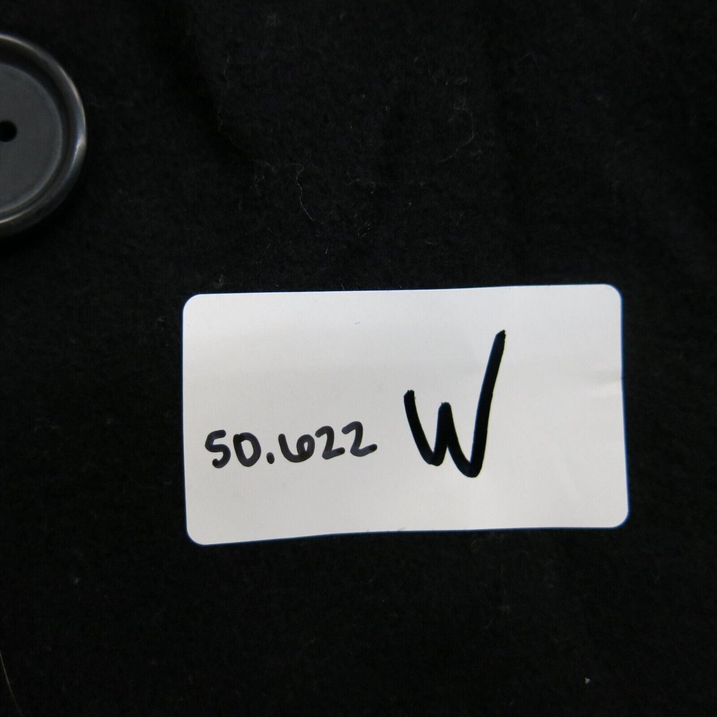 J. Crew Womens Pea Coat Double Breasted 100% Wool Solid Black Size Medium