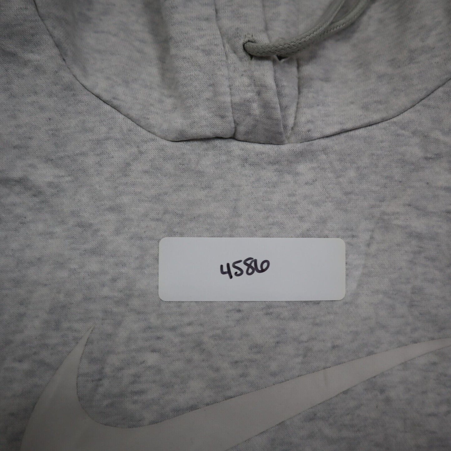 Nike Hoodies Women's Medium Gray Activewear Sports Logo Pullover Fleece Hoodies