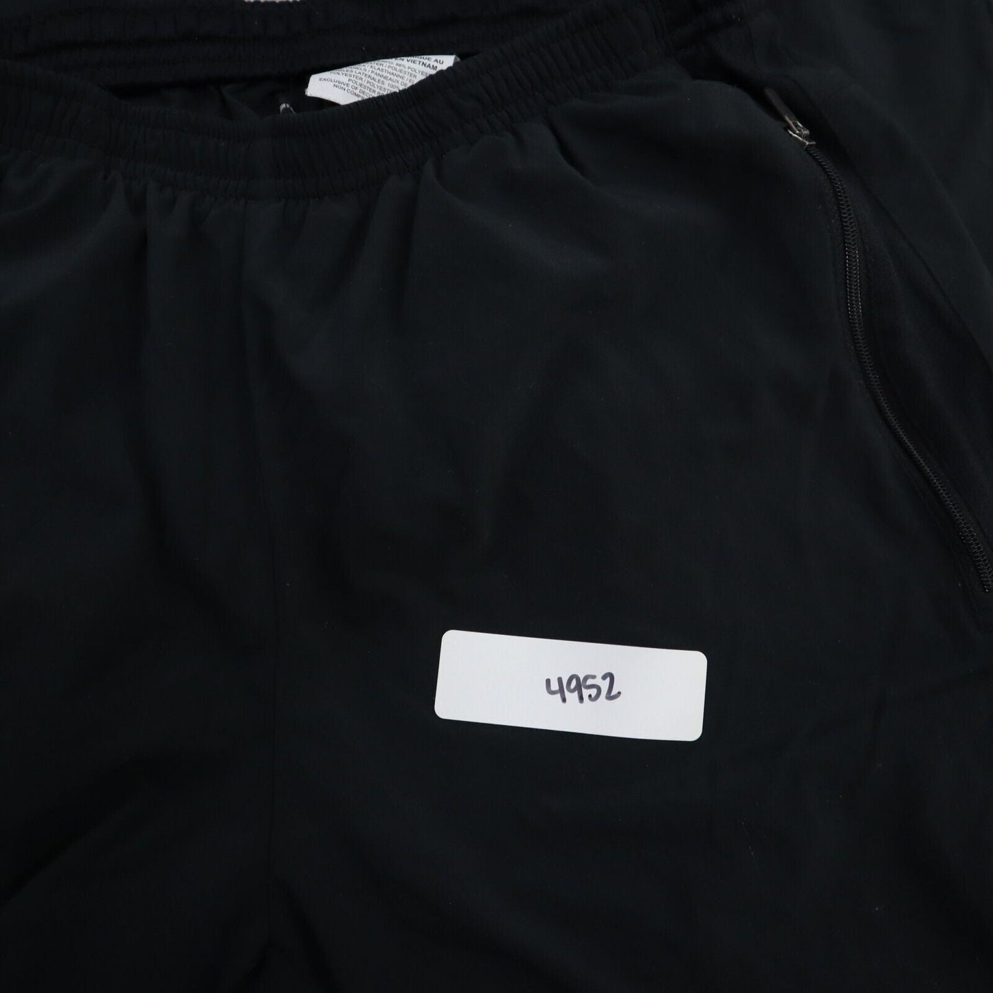 Nike Track Pants Youth Boys Medium M Black Sportswear Dri Fit Logo Pants