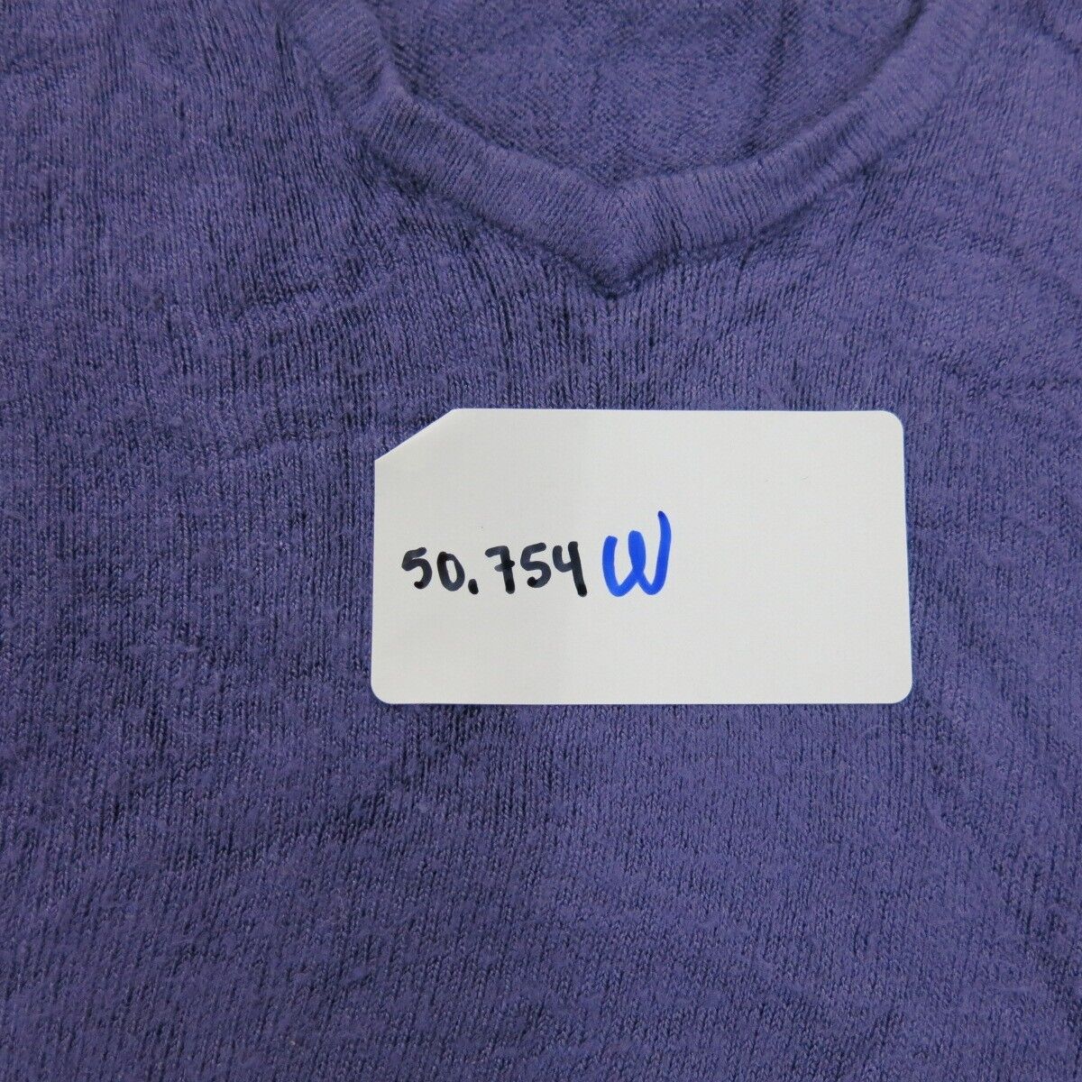 Express Womens Pullover Sweater Knitted V-Neck Long Sleeve Purple Size Medium