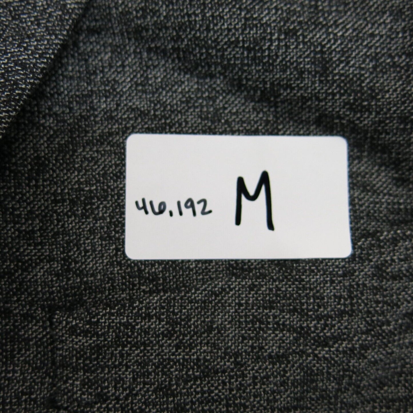 H&M Mens Blazer Coat Single Breasted Long Sleeves Pockets Black Size 38R