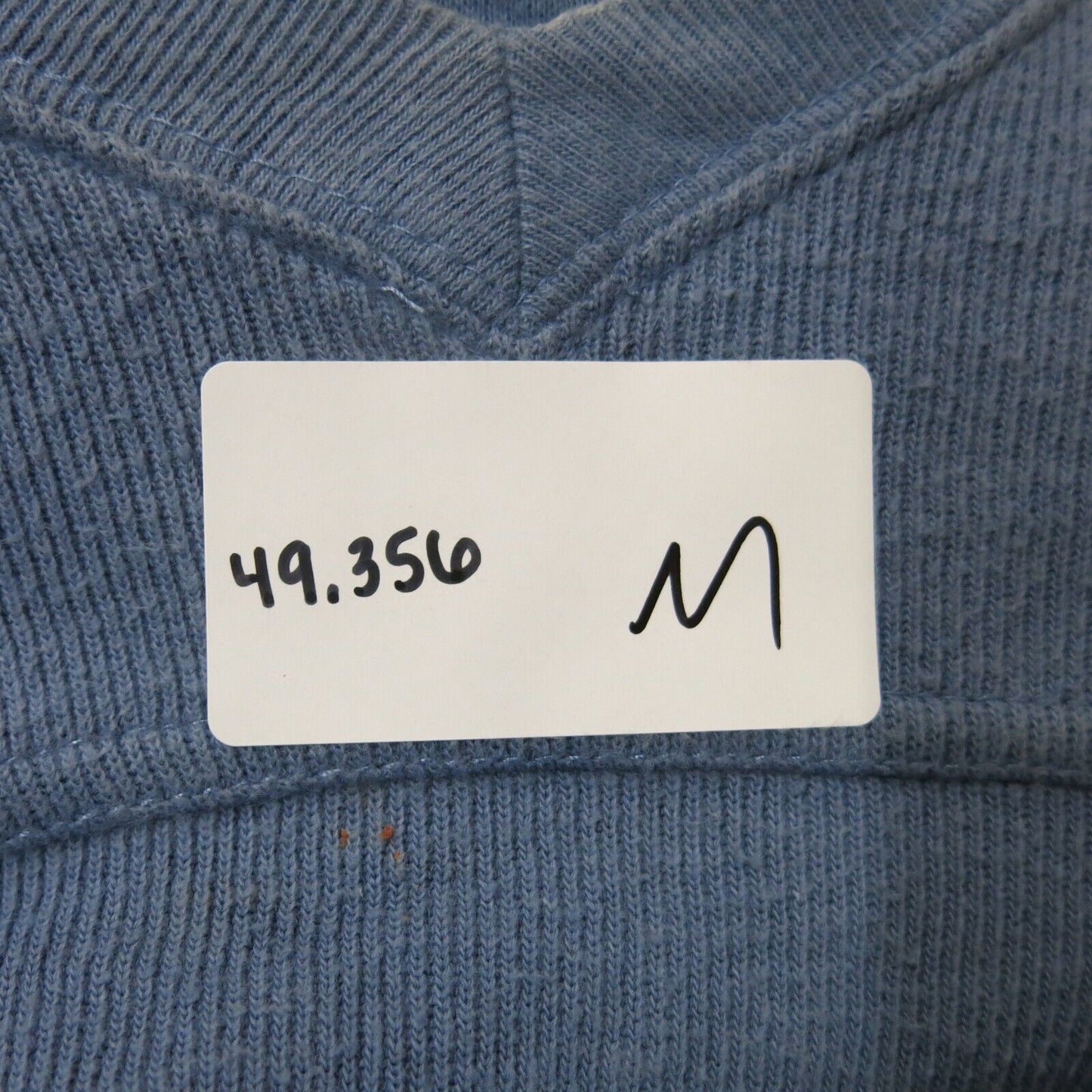 Old Navy Mens Sweatshirt V Neck Long Sleeves 100% Cotton Blue Size 2XL
