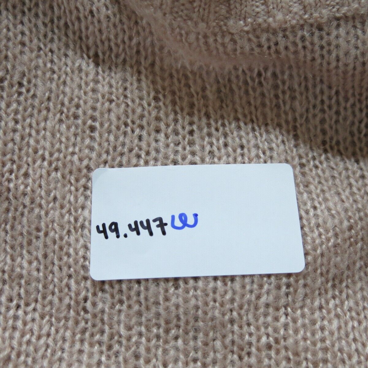 H&M Womens Pullover Crew Neck Sweater Top Long Sleeves Peach Size Large