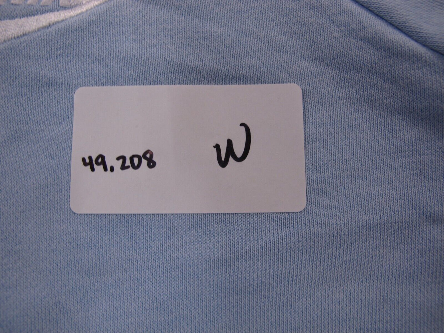 Nike Womens Hoodie Long Sleeves Kangaroo Pockets Logo Blue Size Small