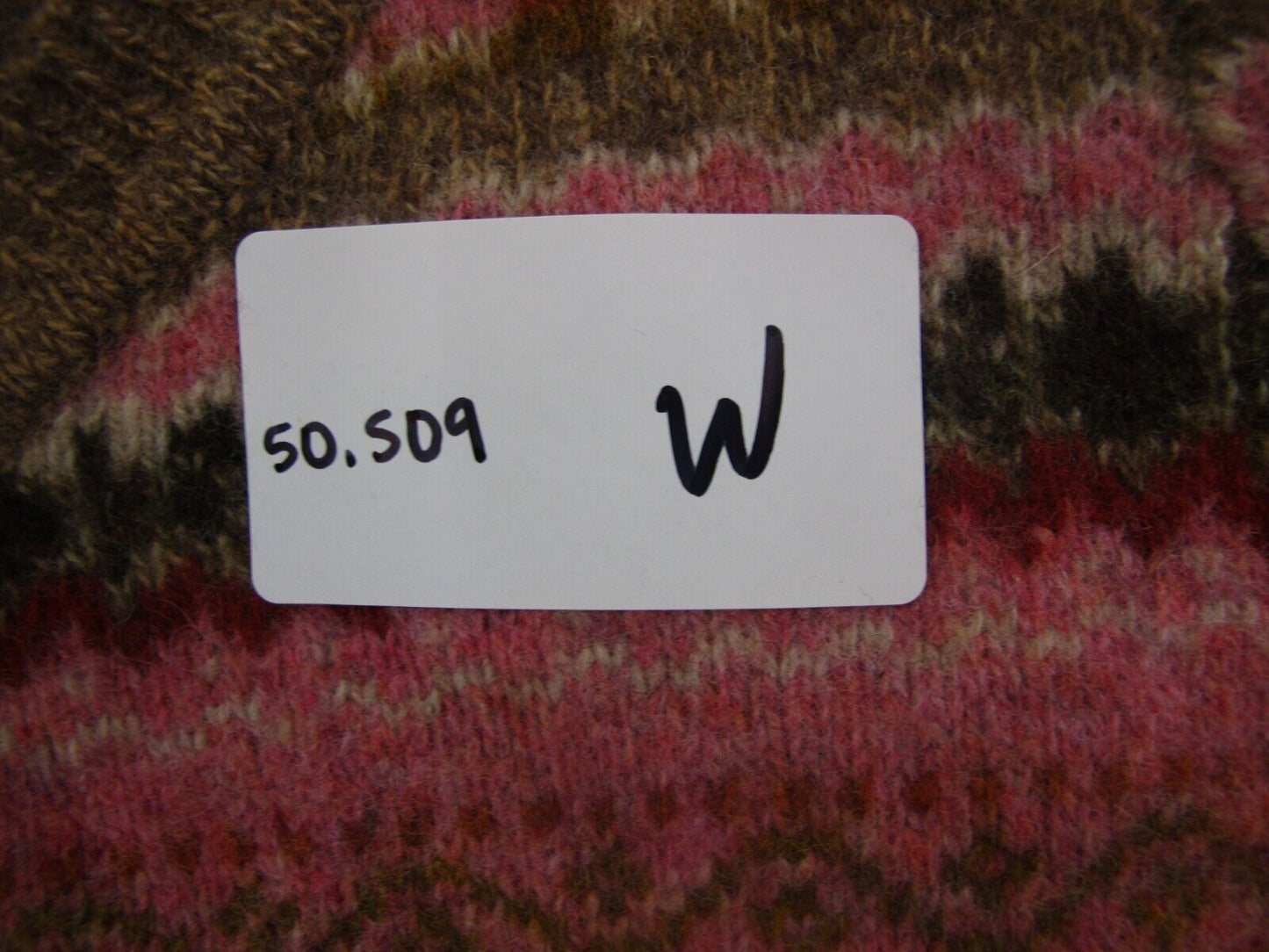 Brooks Brother Women Knitted Pullover Sweater Scoop Neck Wool Pink Brown SZ XS