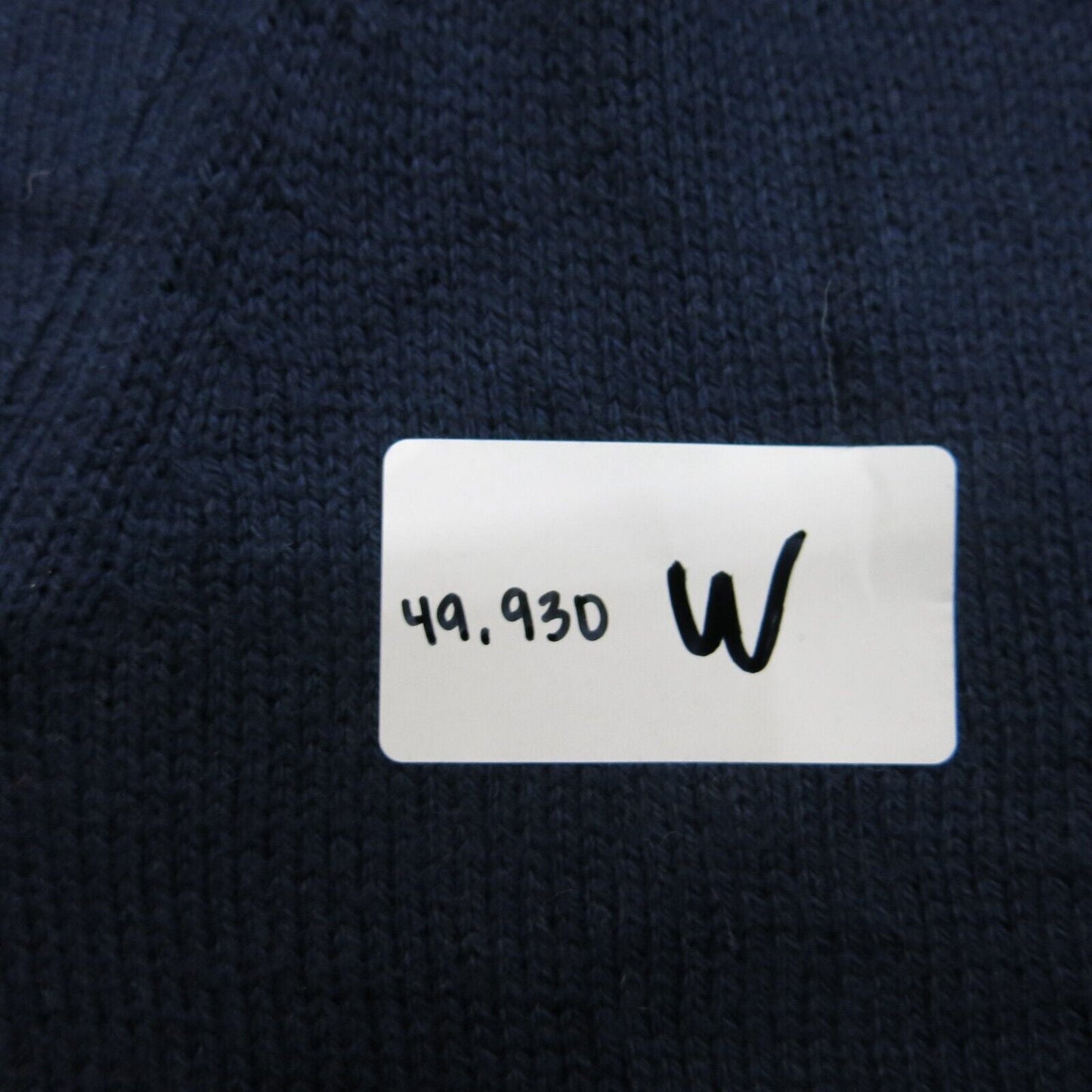 Banana Republic Womens Sweater Knitted Long Sleeve High V Neck Cotton Blue SZ S