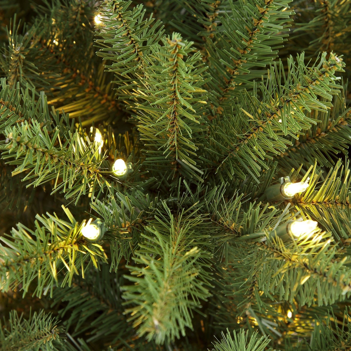 7.5 ft Pre-lit Fraser Fir Pencil Tree Artificial Christmas Tree with Clear Lights & Metal Stand