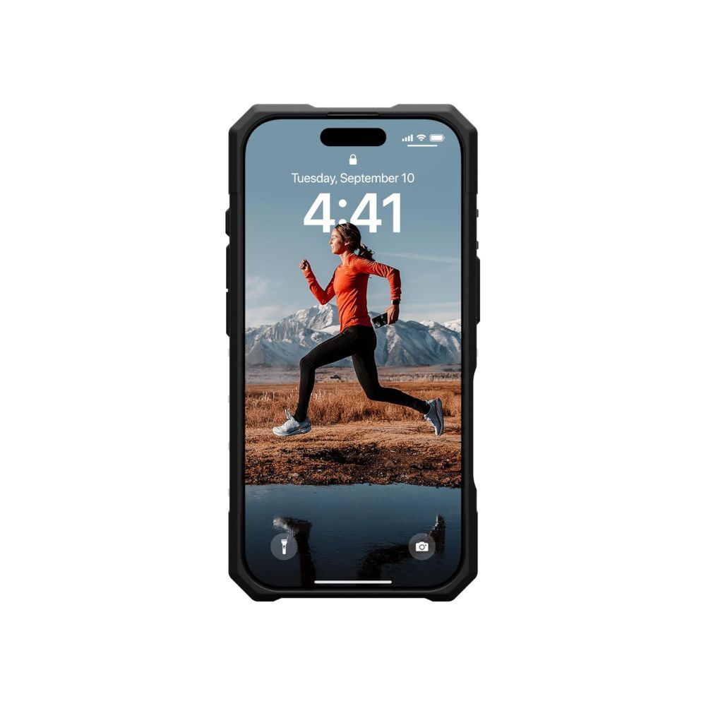 URBAN ARMOR GEAR Plasma Case for iPhone 16 Pro - Drop-Resistant, Wireless Charging (Clear)