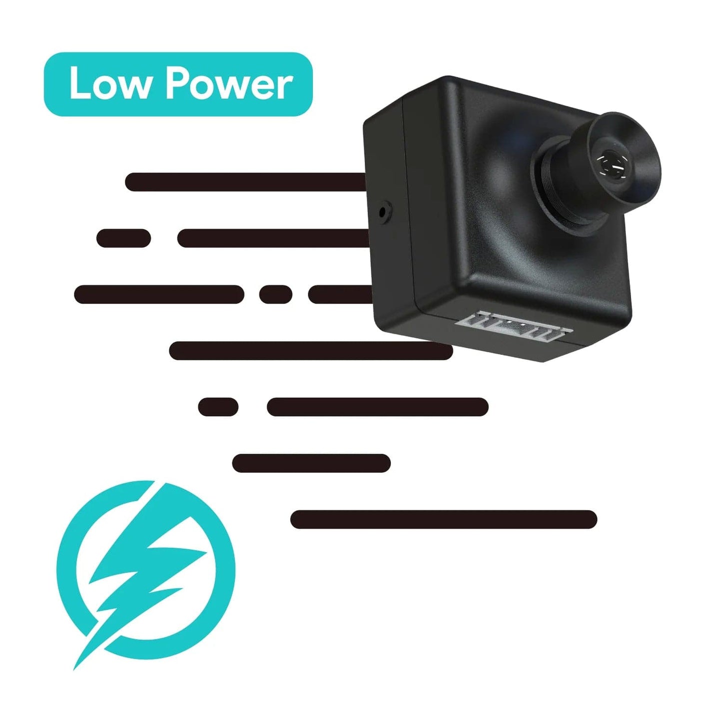5 MP SPI Camera Module with M12 Lens