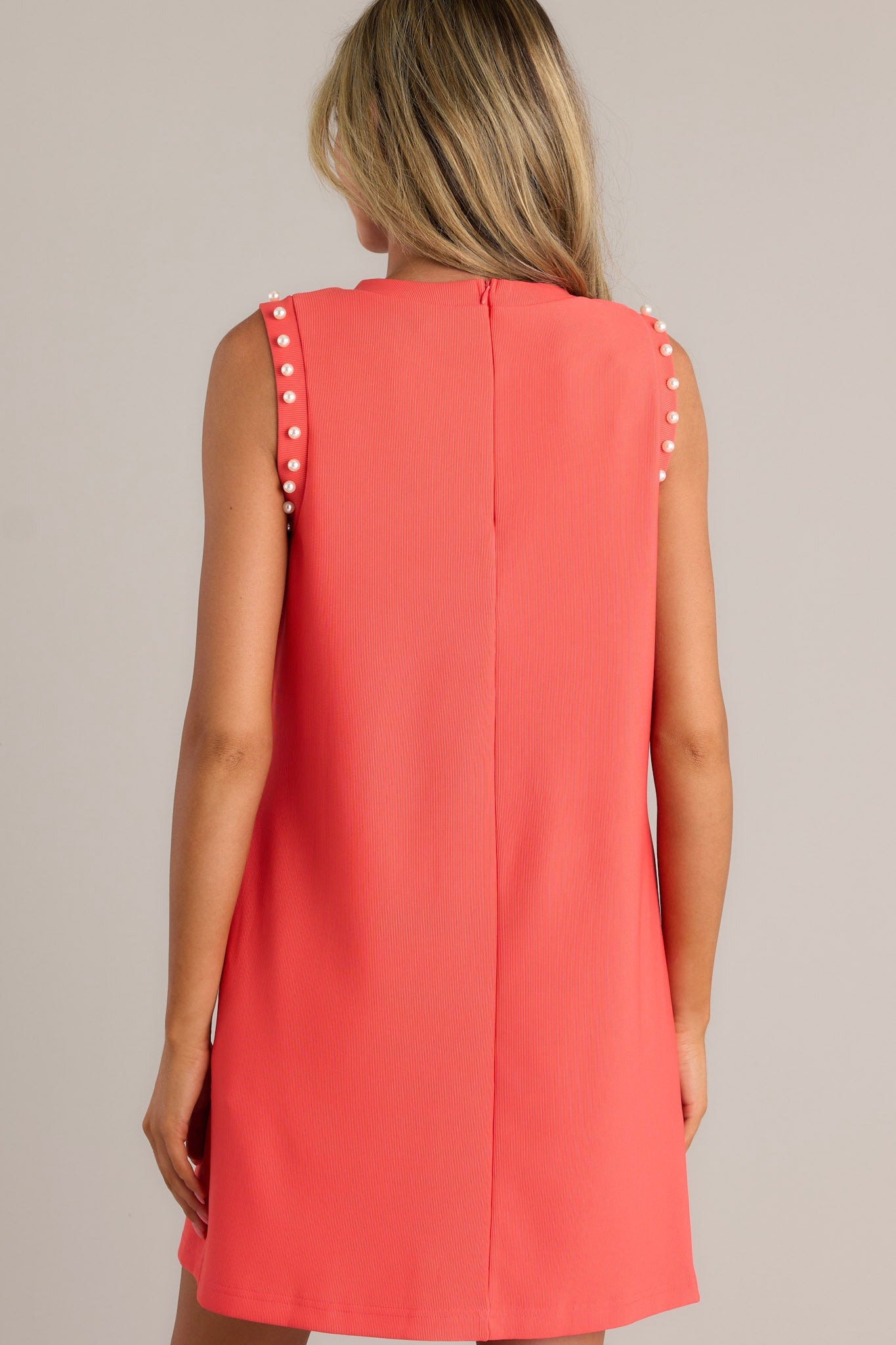 Simply The Best Tomato Red Sleeveless Mini Dress