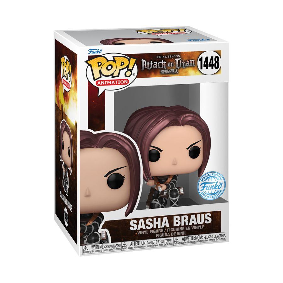 Attack On Titan - Sasha Braus Metallic Pop! Vinyl