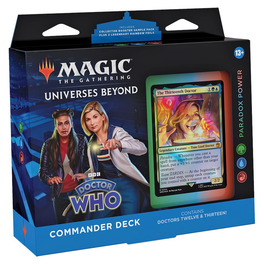 Magic The Gathering Trading Card Game - Doctor Who - Commander Decks